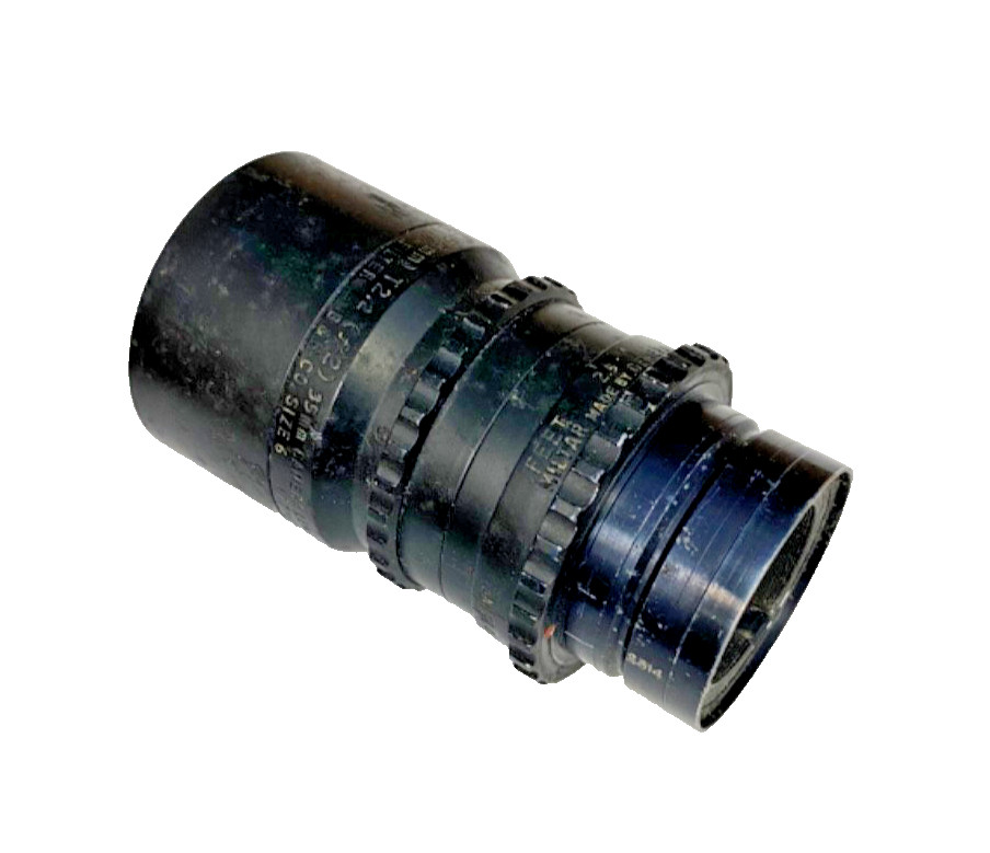 General Scientific Miltar fl 50mm Lens f2:0 35mm cine Military Surplus-L@@K!