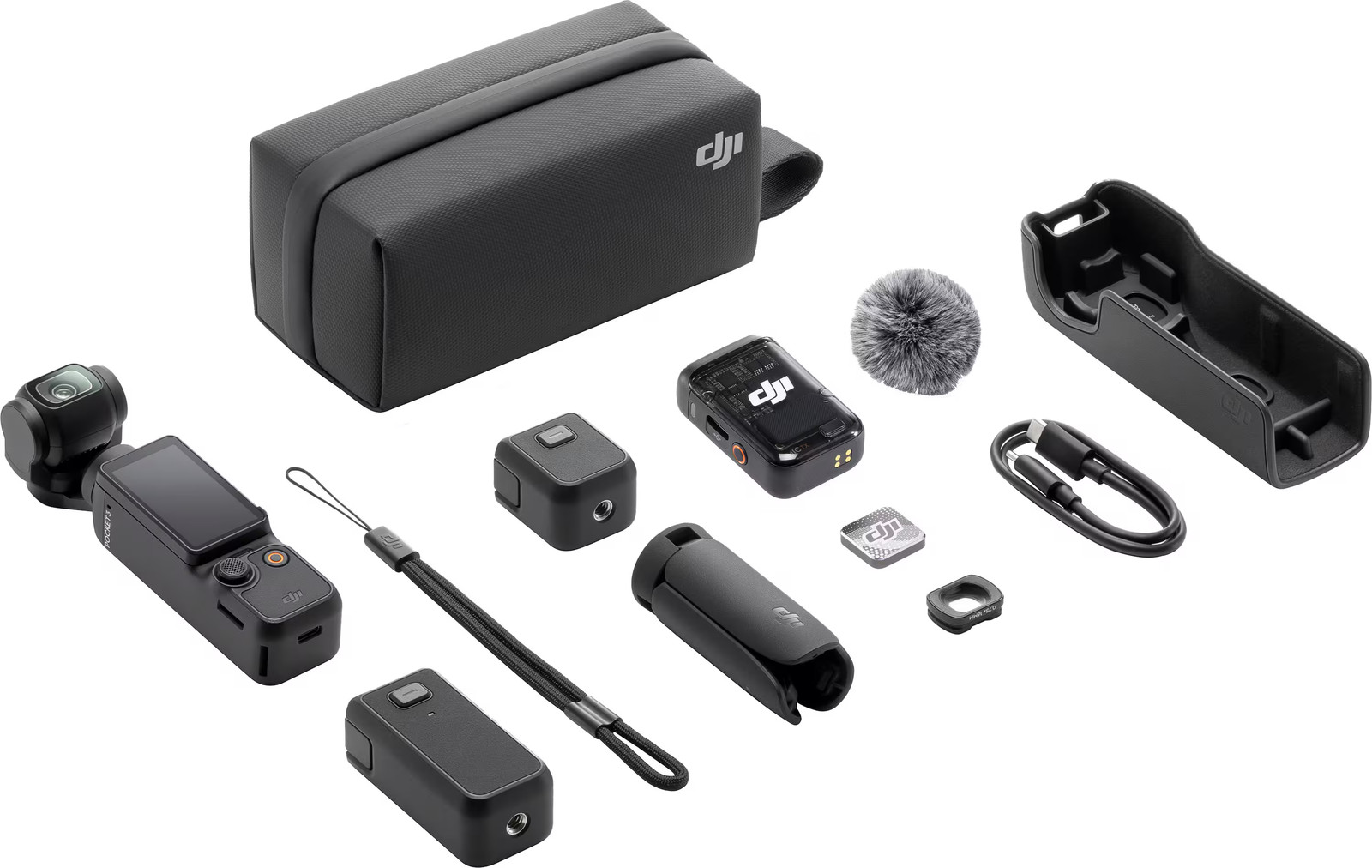 DJI – Osmo Pocket 3 Creator Combo 3-Axis Stabilized 4K Handheld Camera with R…