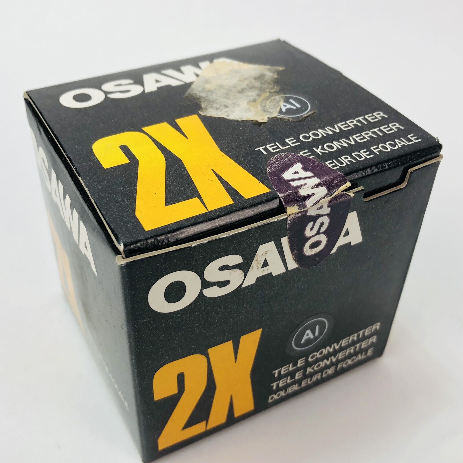 VTG Osawa MC4 2X Lens Tele Converter AI Camera in Box w/ Case NEW NOS