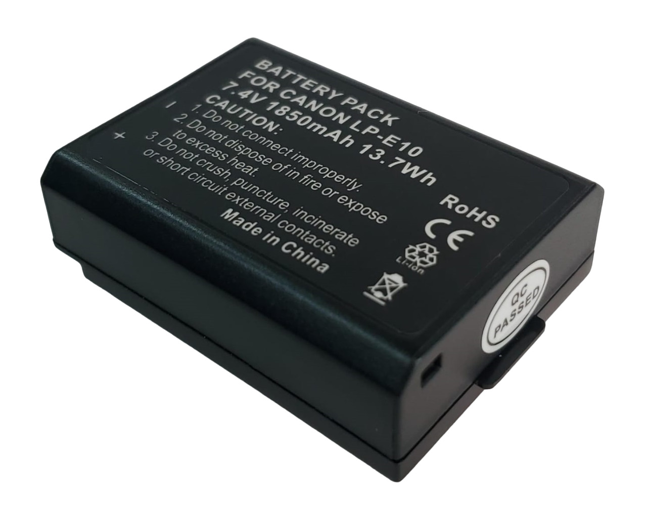 Ritz Gear Rechargeable Battery 1850mAh for Canon LP-E10