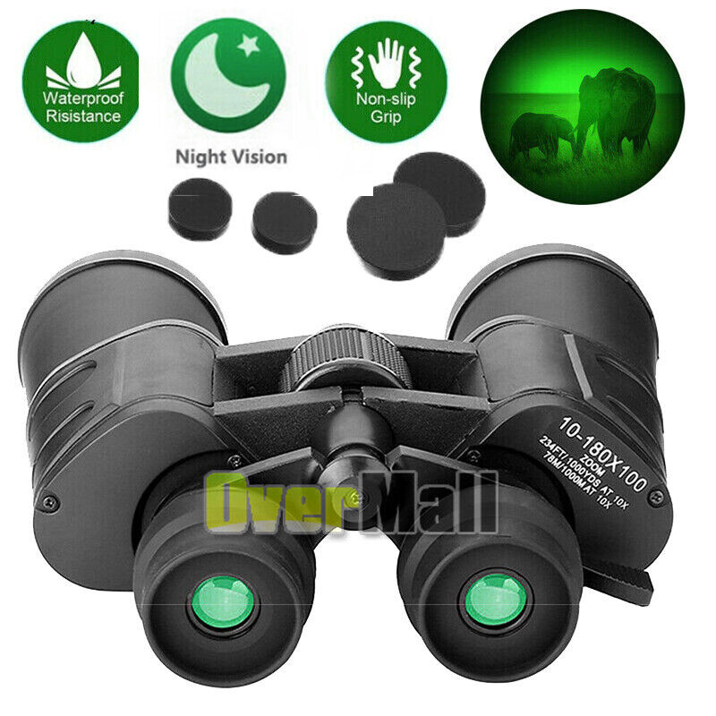 German Military Army 100×180 BK-4 Night Vision Binoculars Goggles Hunting+Case