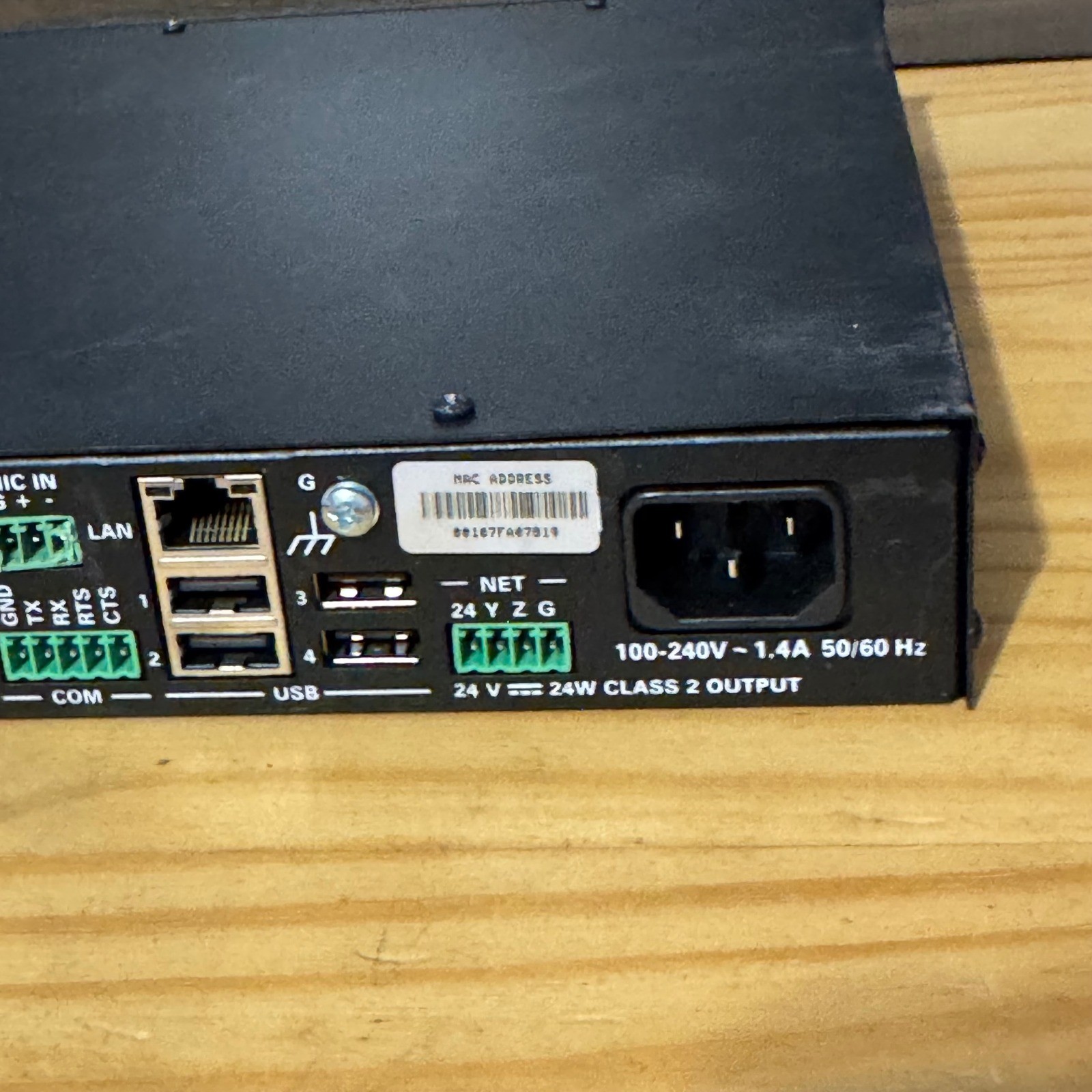Crestron DMPS3-4K-100-C 3-Series Digital Media Presentation System 4K Switcher