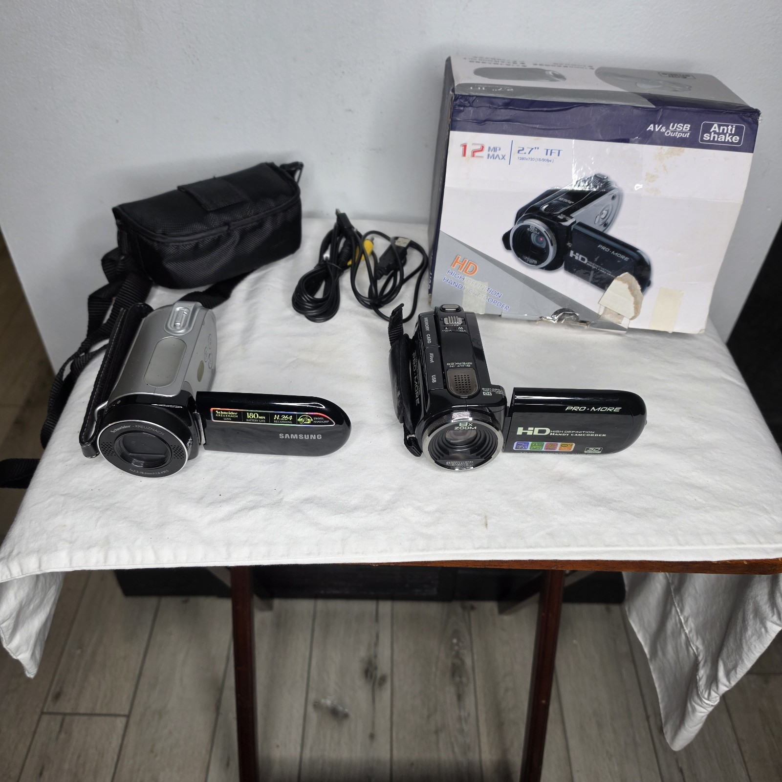 Digital Camcorders Samsung And Pro More Not Tested