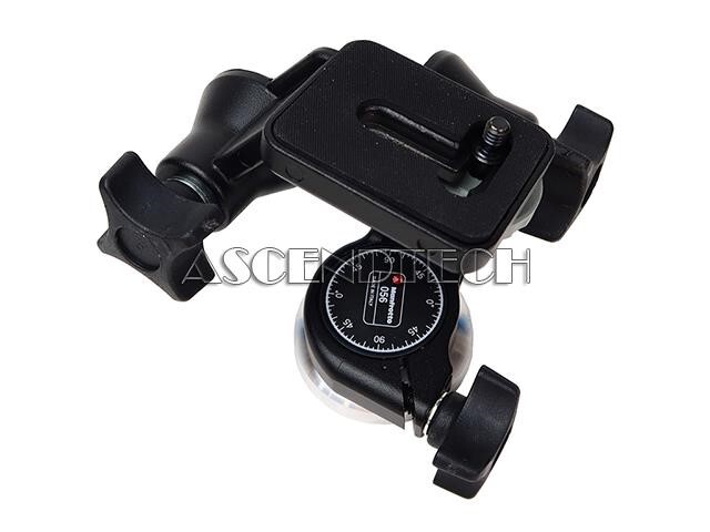 MANFROTTO 056 3D JUNIOR CAMERA PAN/TILT TRIPOD HEAD WITH INDIVIDUAL AXIS CONTROL