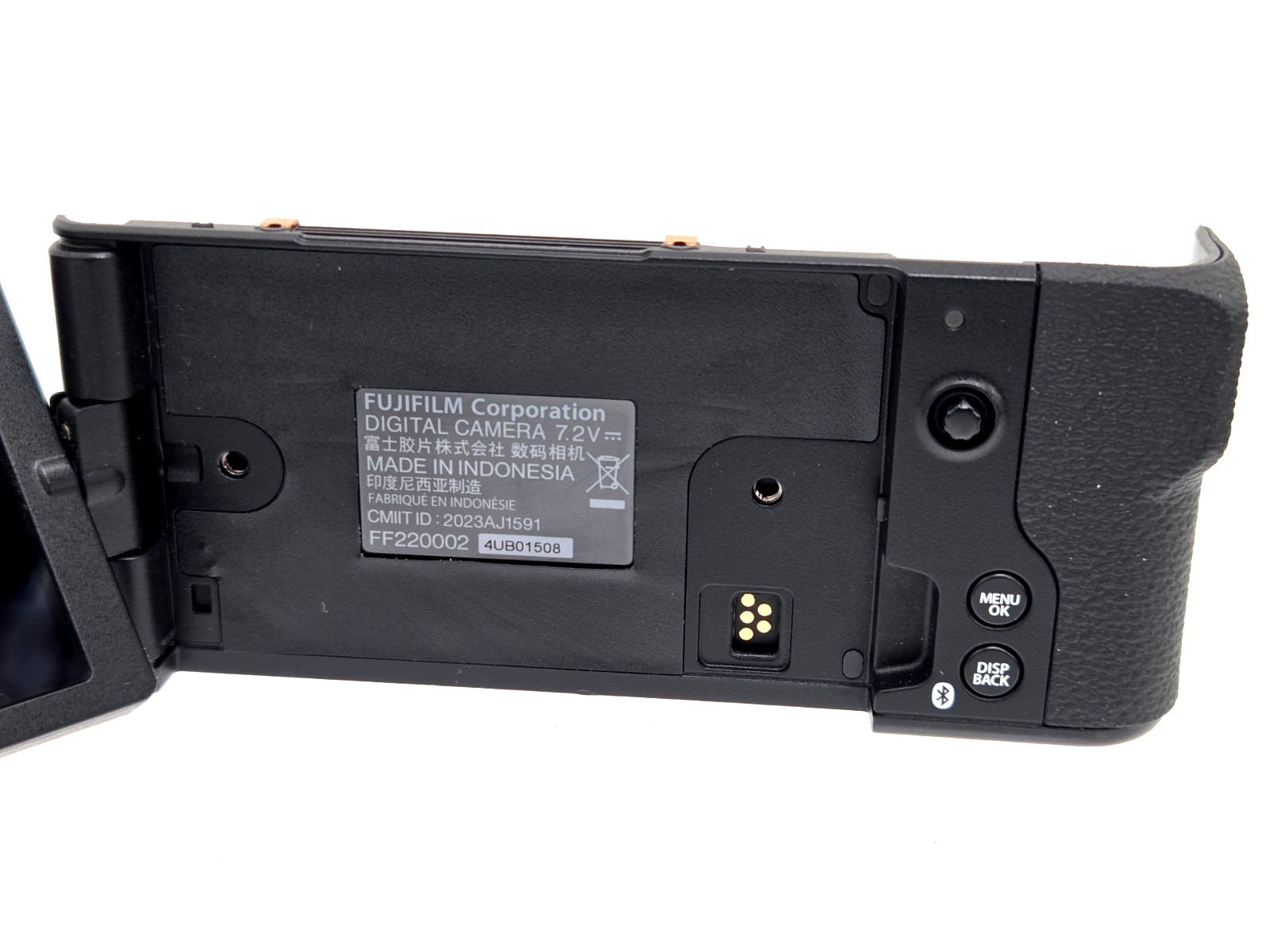 New OEM FUJIfilm Vari-angle LCD Monitor Touch Screen & Back Cover XS20 X-S20