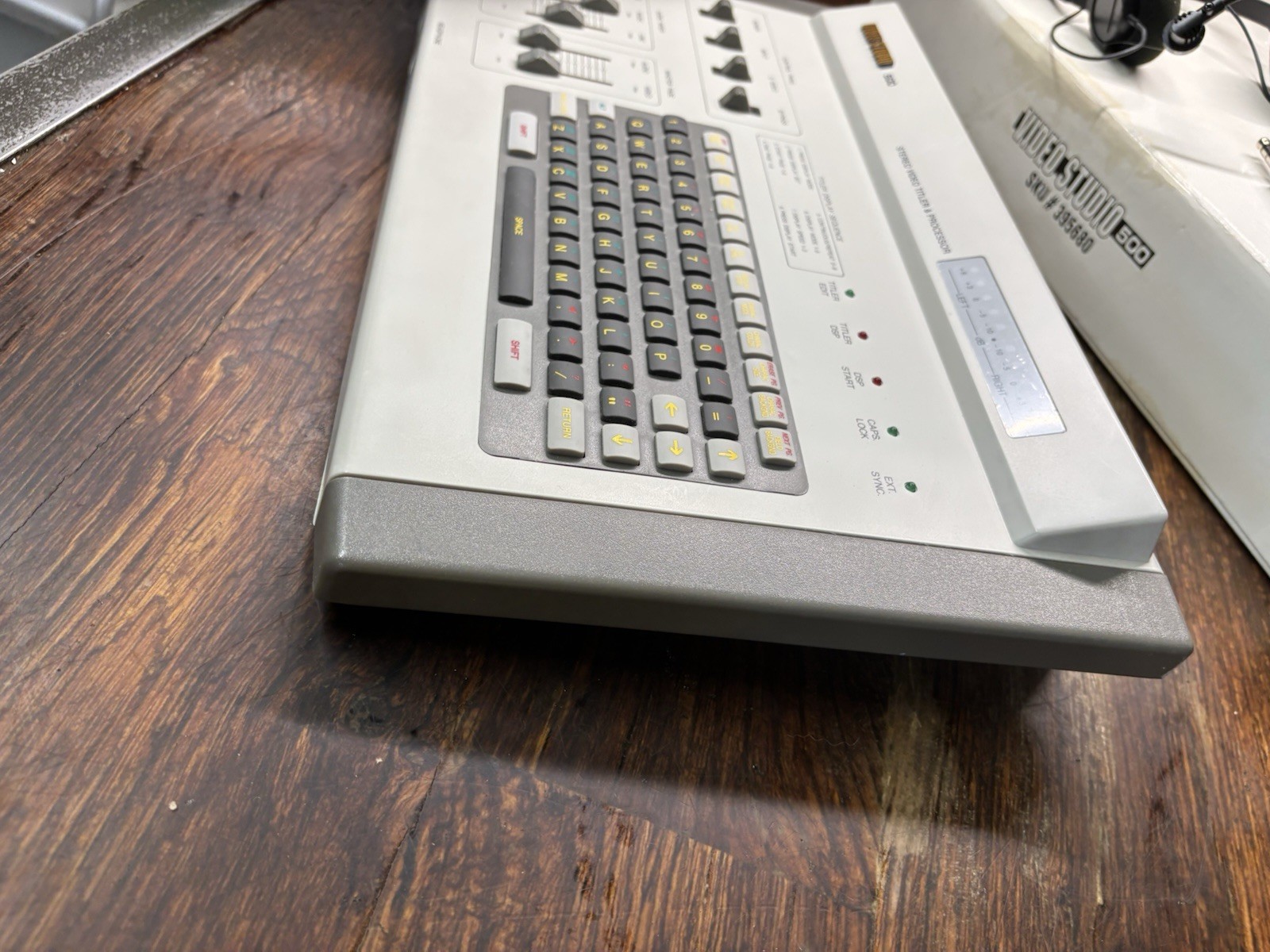 Vintage SIMA Video Studio 500 Stereo Video Titler & Processor Audio Mixer