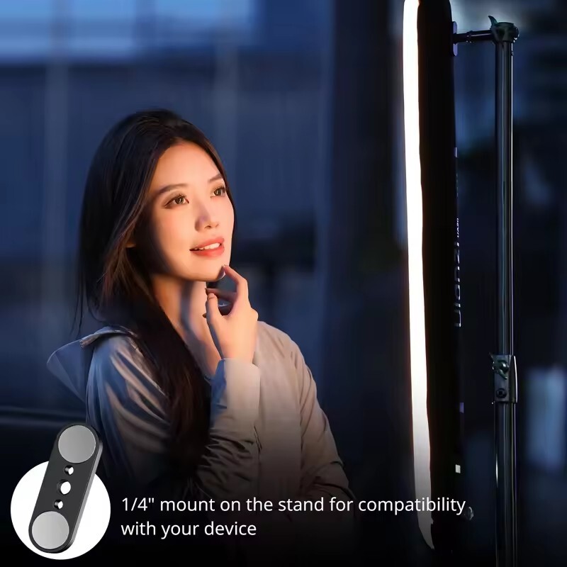 Ulanzi UA20 20W trachea light air cushion LED video light, two-color 2700K-6500K