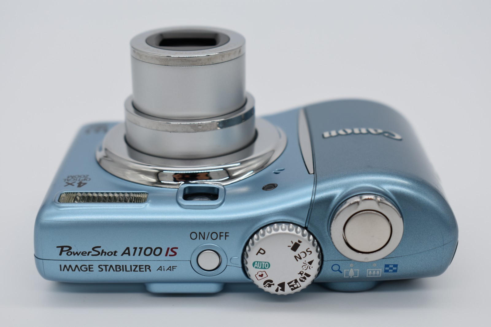 Canon PowerShot A1100 IS Sky Blue Digital Camera Rare Y2K Digicam – Tested Works