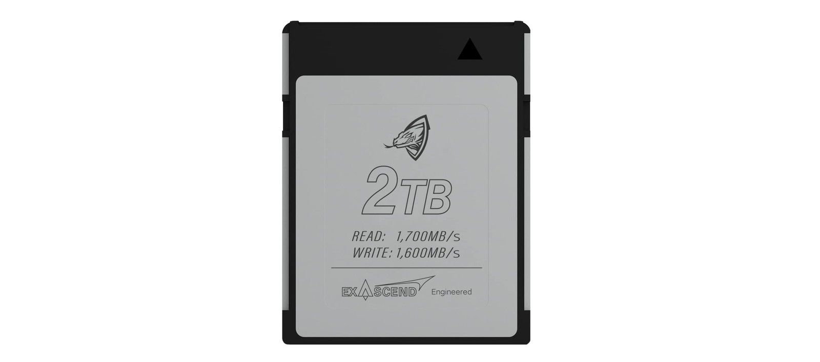 Exascend 2 TB Archon CFexpress Card Type B, up to 1,700MB/s, RED Approved