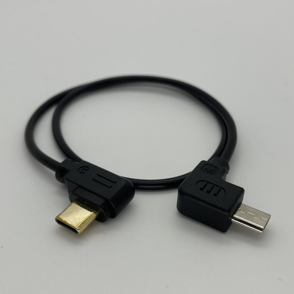 USB-C to Micro-USB Multi-Camera Control Cable for DJI RSC2 RS2 RS3 Sony A9 A6600