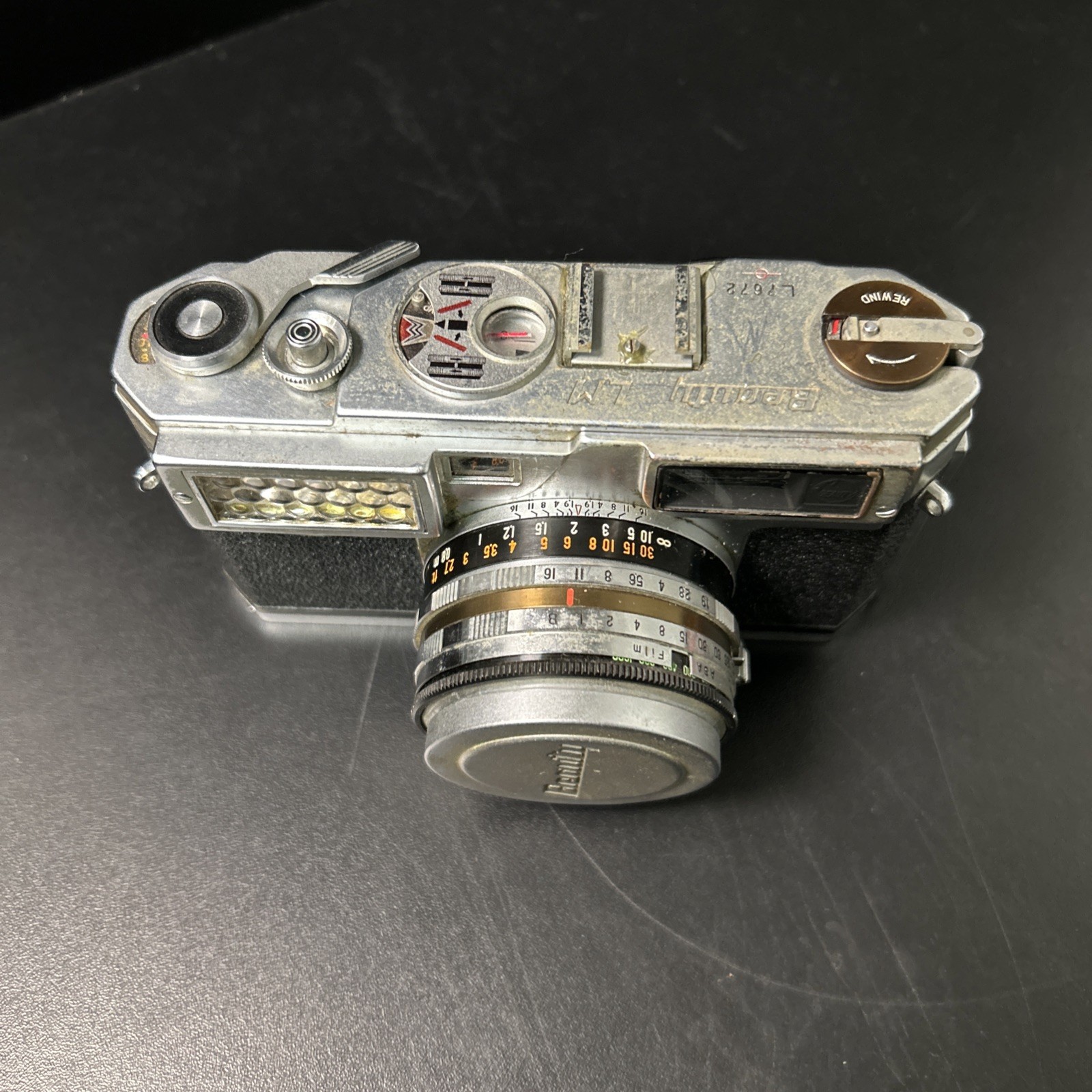 Beauty LM Auto Exposure 35mm Rangefinder Film Camera w/ 45mm f1.9 AS IS #2