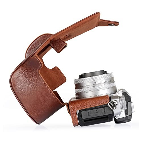 Genuine Leather Camera Case for Nikon Z fc – Durable, Stylish, Protective Cover