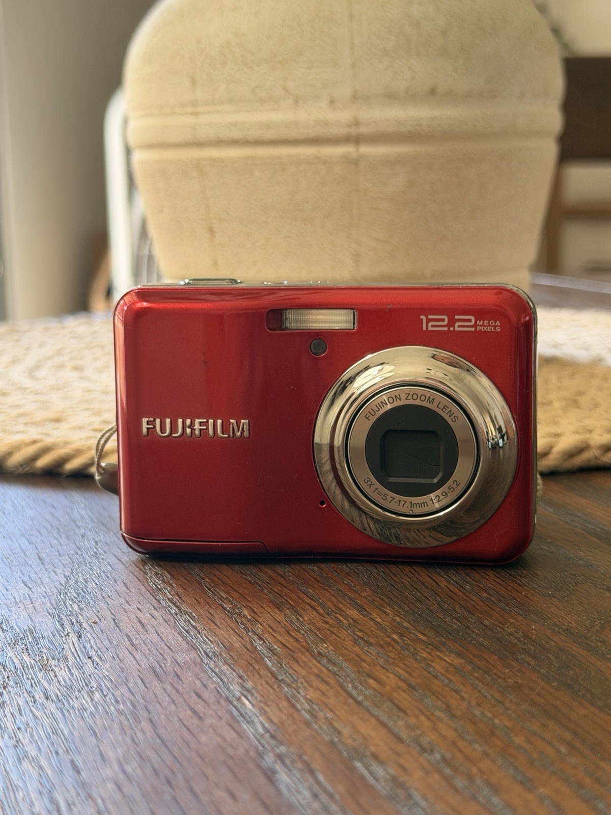 Fujifilm FinePix A230 12.2MP Digital Camera -Red TESTED WORKS