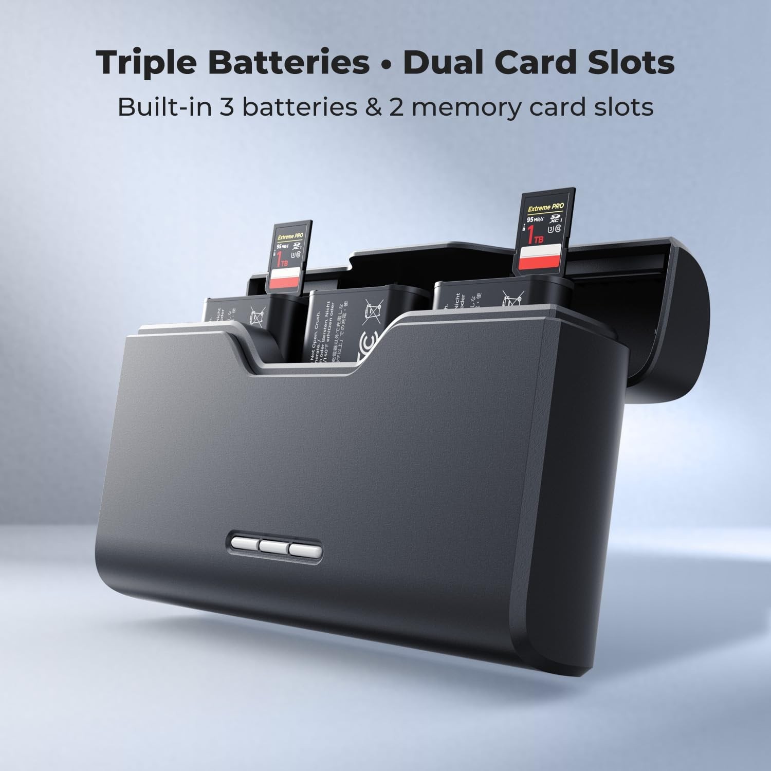 K&F CONCEPT NP-BX1 Battery&Charger Set for Sony ZV-1 ZV-1 II Cyber-Shot DSC-HX80