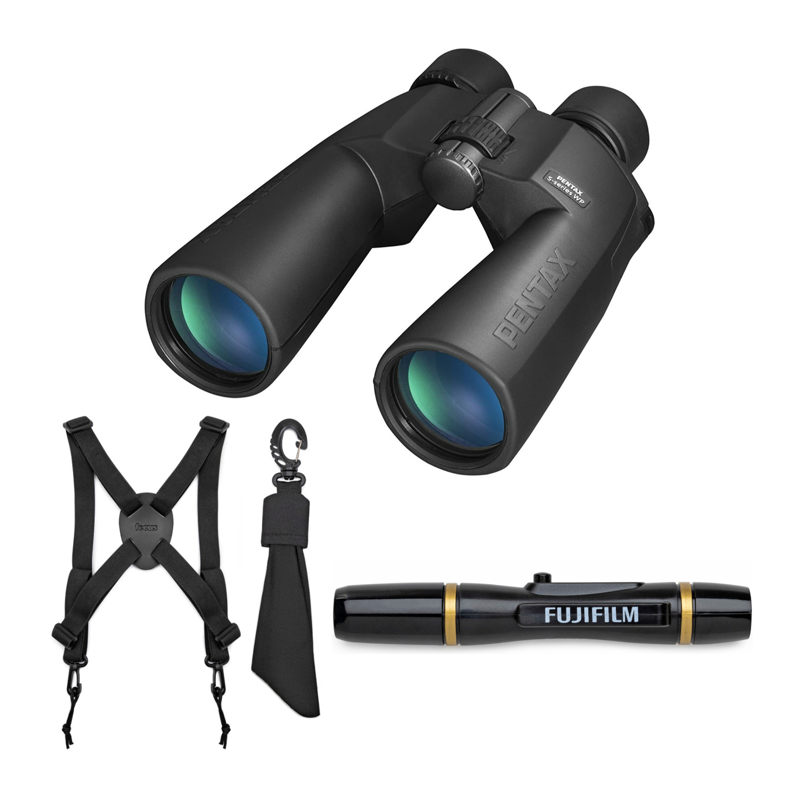 Pentax 20×60 SP WP Series Binoculars with Harness and Lenspen