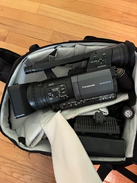 Panasonic AG-HMC150 AVCCAM Professional Camcorder 334 HRs+Opteka Fisheye & More