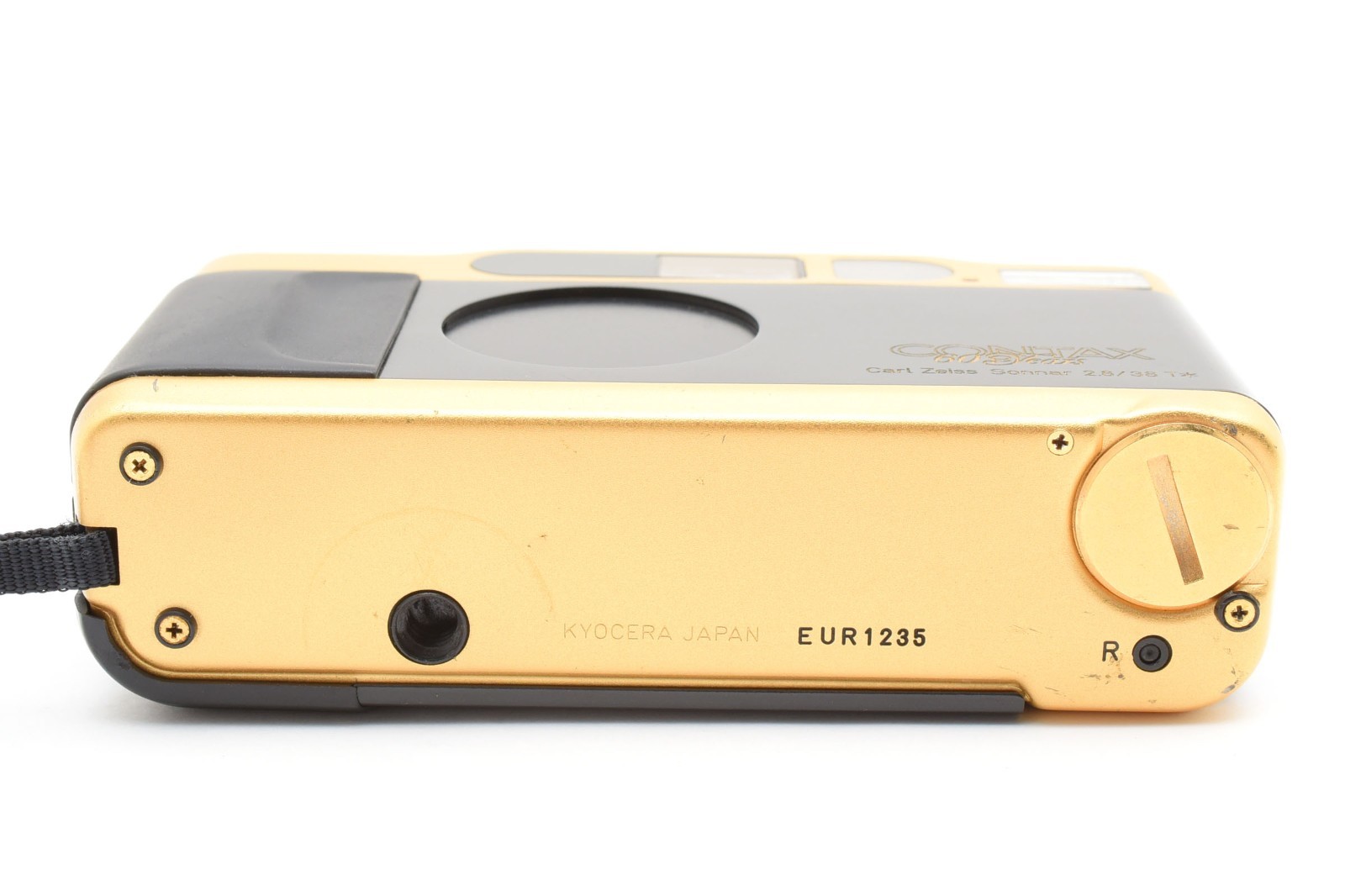▶️[MINT] CONTAX T2 60 Years Limited Gold Point Shoot Film Camera Data Back JAPAN