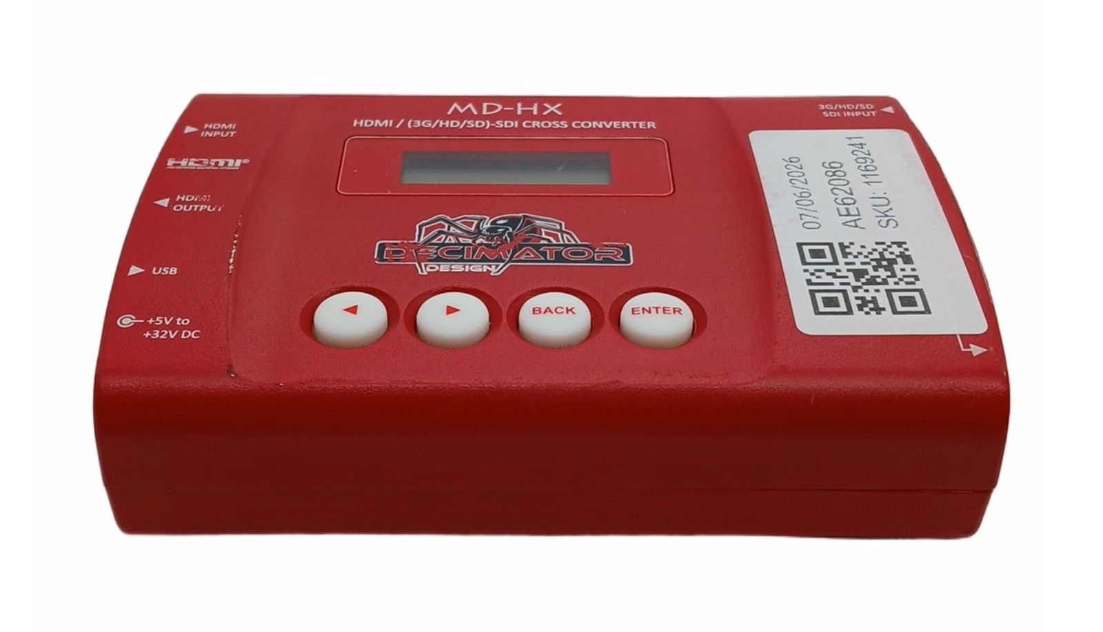 MD-HX 3G-SDI HDMI Bidirectional Converter Scaler Frame Rate 2 In 5 Out