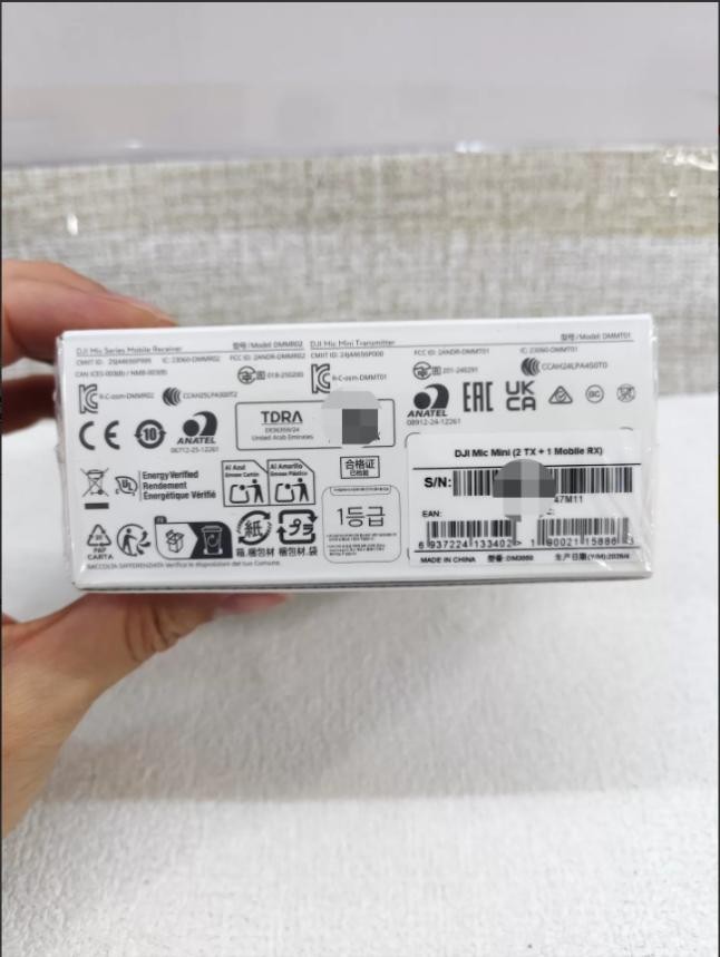 DJI Mic Mini Mobile 2TX 1RX USB C 2-Person 48kHz 24bit 11.5H No Case Used