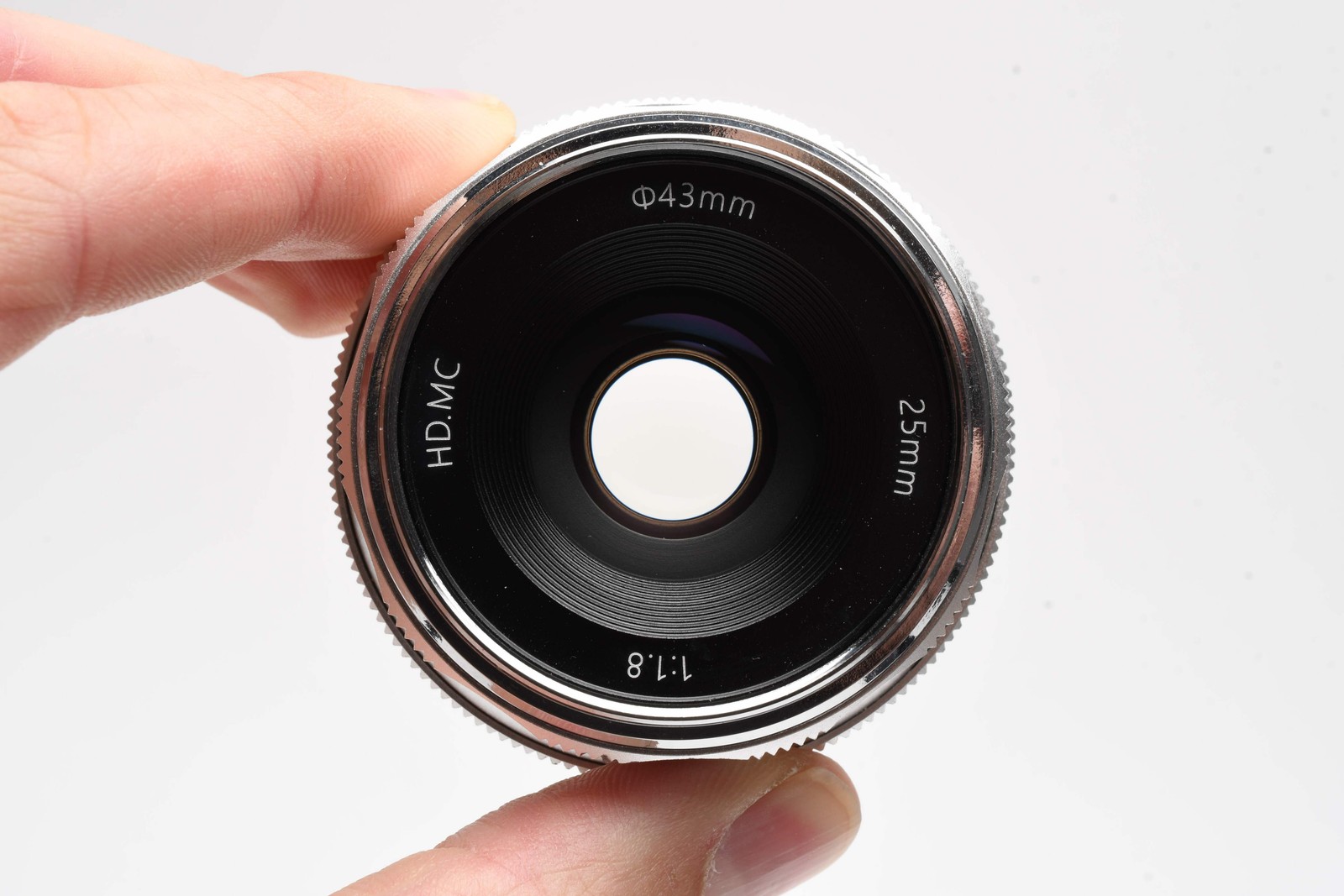 Pergear 25mm F1.8 HD.MC for Fujifilm FX mount MF lens, + hood