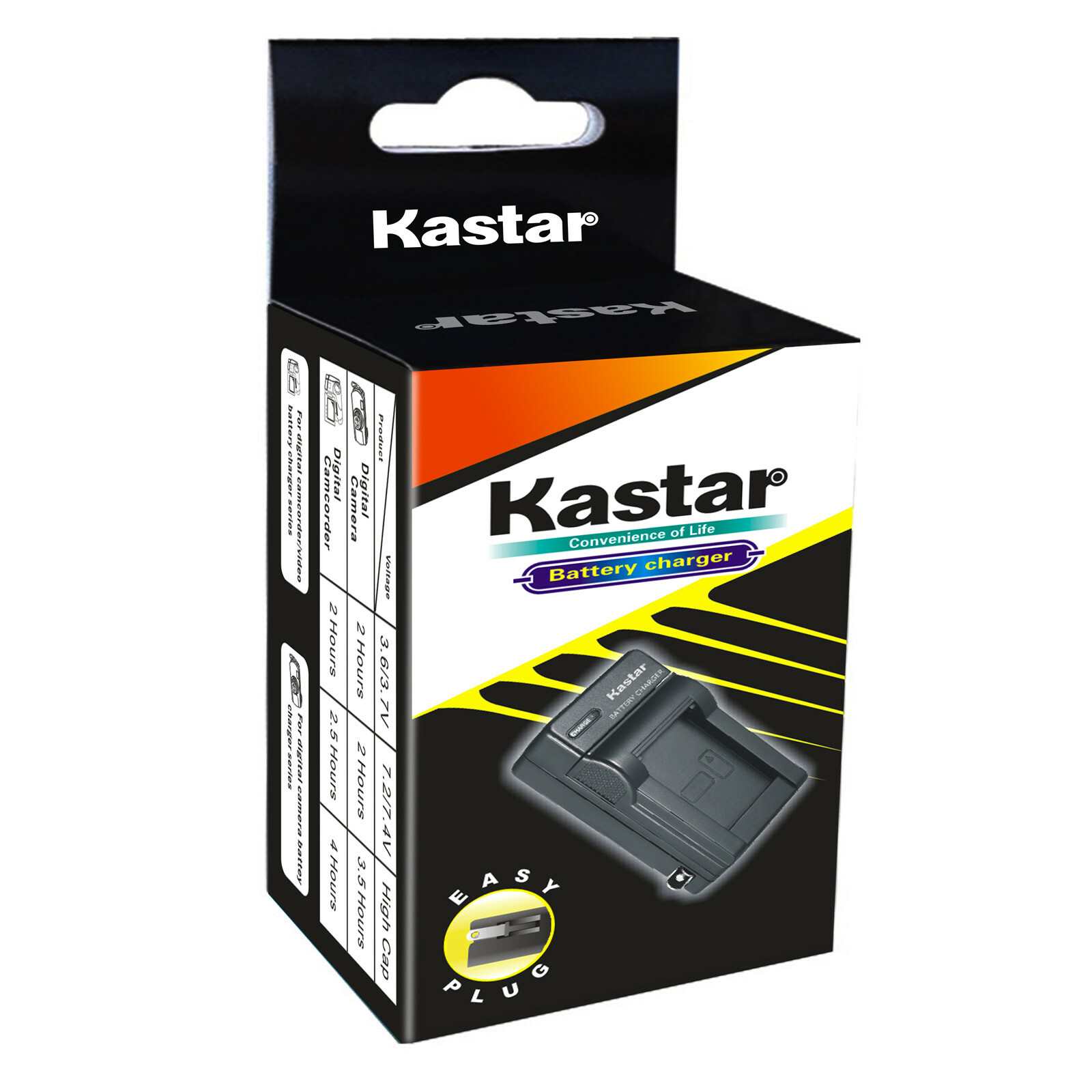 Kastar Battery Wall Charger for Olympus Li-40B Li42B & Olympus FE-280 Camera