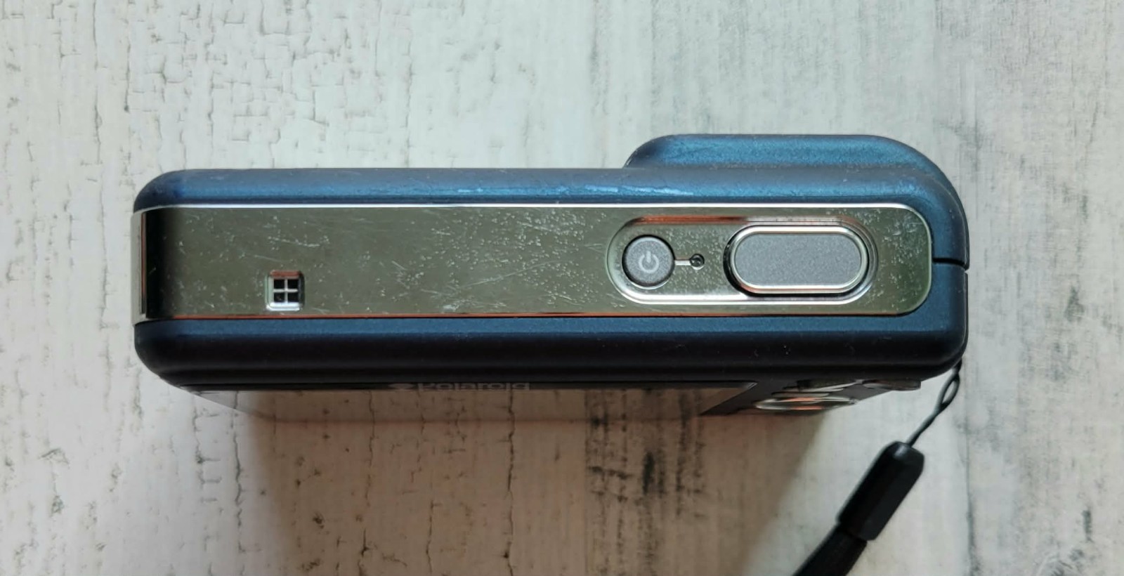 Polaroid i835 Compact Blue Digital Camera 8.0MP 3x Zoom Silver W/ Charger Tested