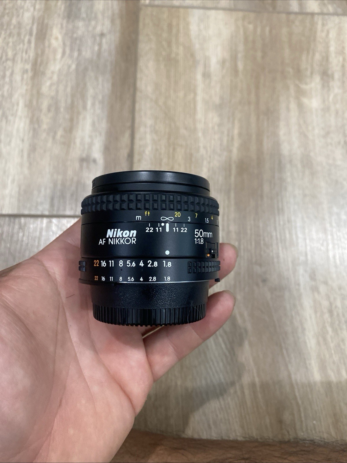 Nikon AF Nikkor 50mm f1.8 Made In China