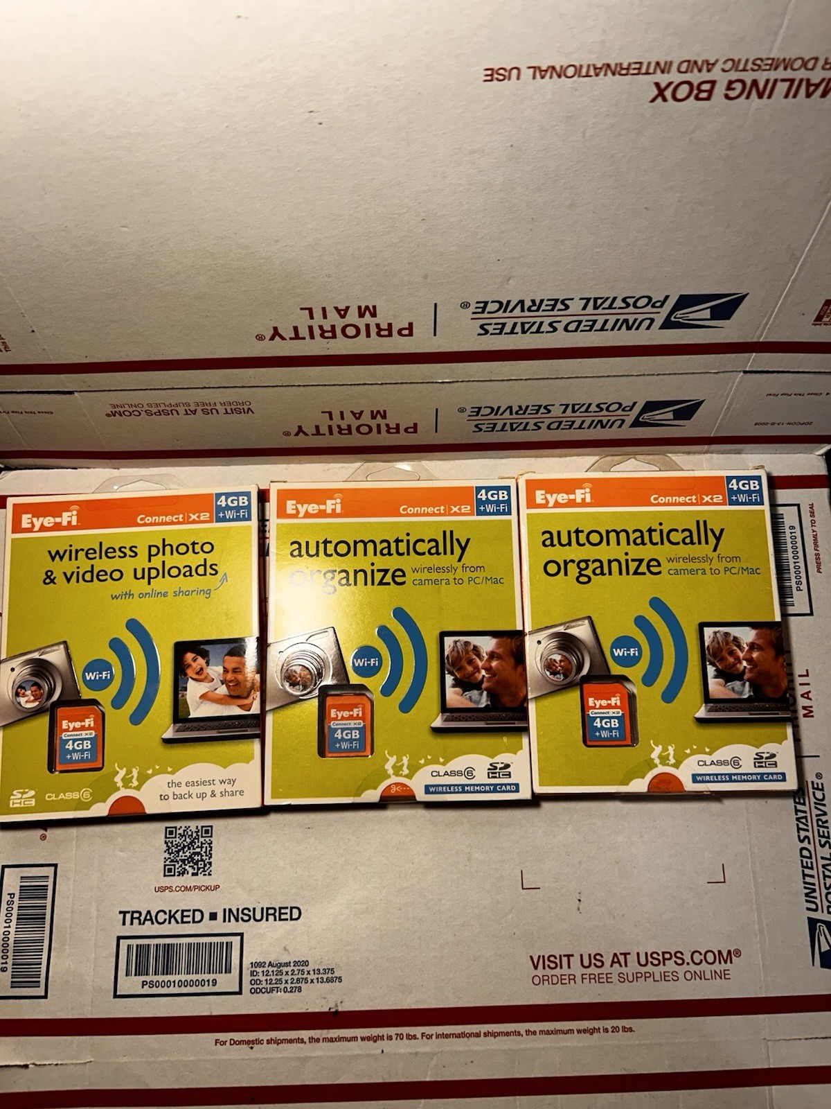 Eye-Fi Wireless Connect X2 4GB Class 6 SDHC Card EYE-FI-4CN SD WiFi – NEW SEALED