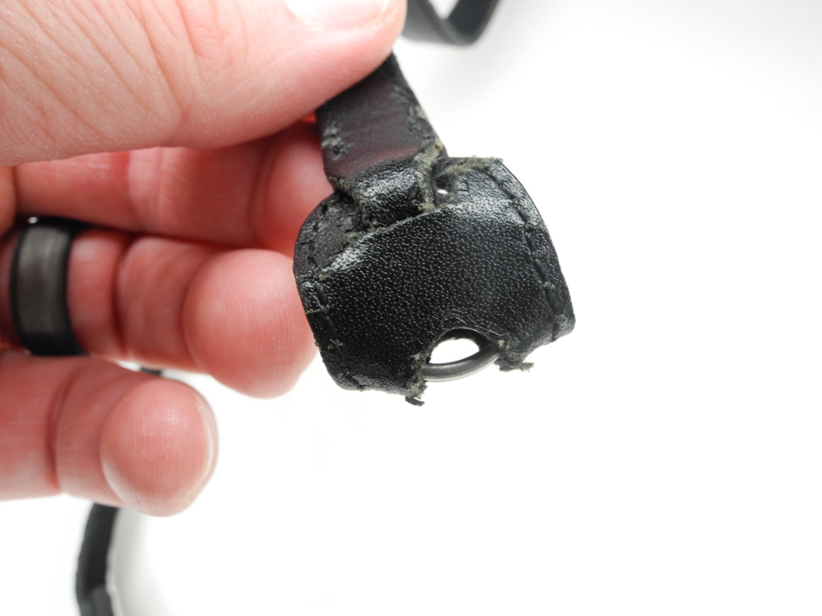 Leica 7/8″ Leather Camera Neck Strap w/ Metal Rings For X1 / X2 (Fits Others)