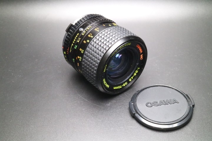 🎬 [Exc+3] Osawa MC 35-70mm f3.5-4.5 Macro Zoom Lens OM Mount From JAPAN