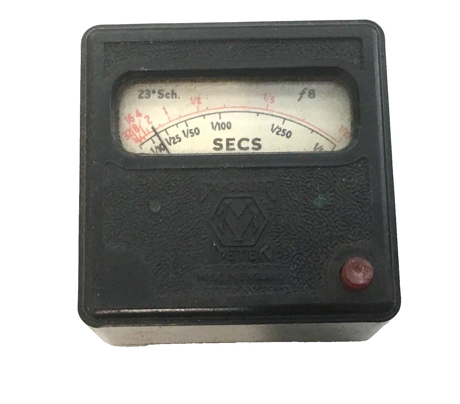 METROVIC (MV) Bakelite Vintage English 1930/40s Exposure Meter Camera Accessory