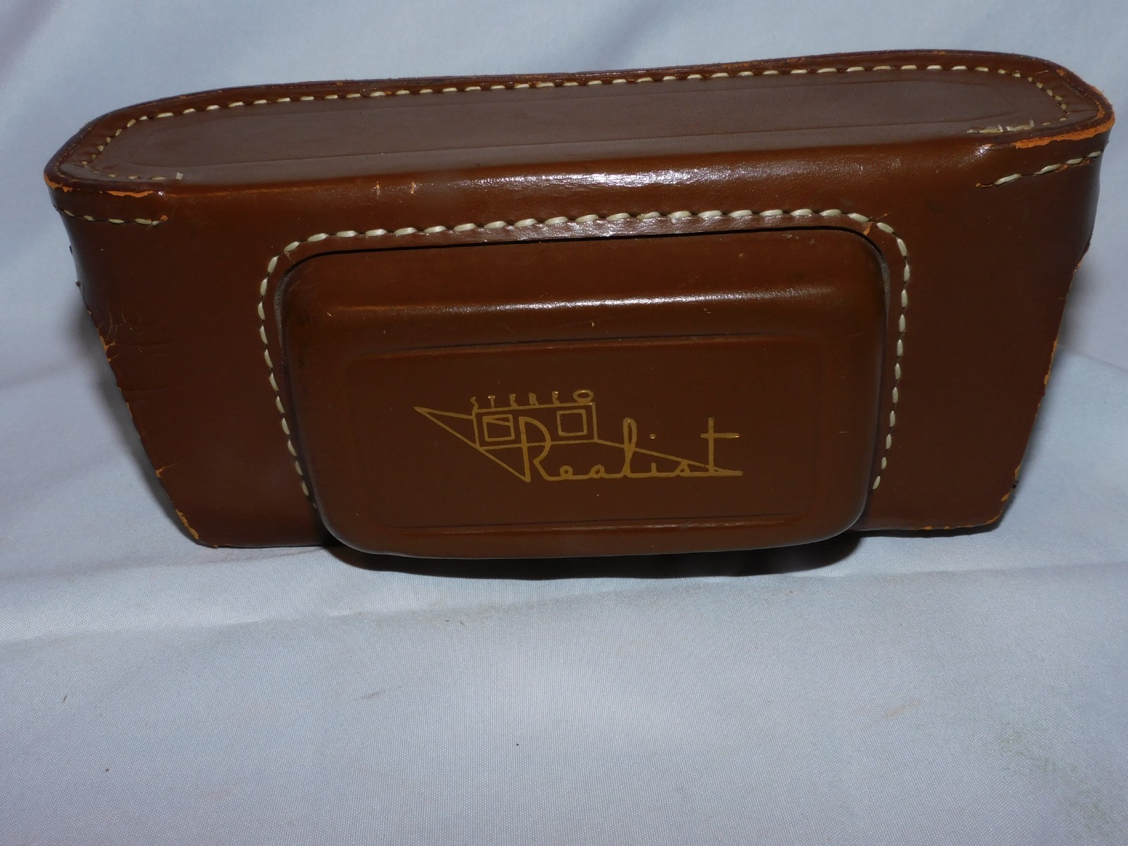 Stereo Realist f/2.8 35mm 3D Camera Clean Glass, Good Mechanics W/ Leather Case