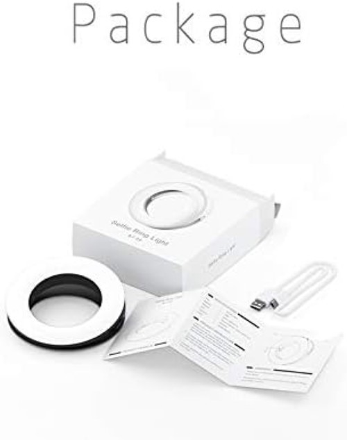 Compact Selfie Ring Light with 40 LED: Perfect for Travel and Content Creation