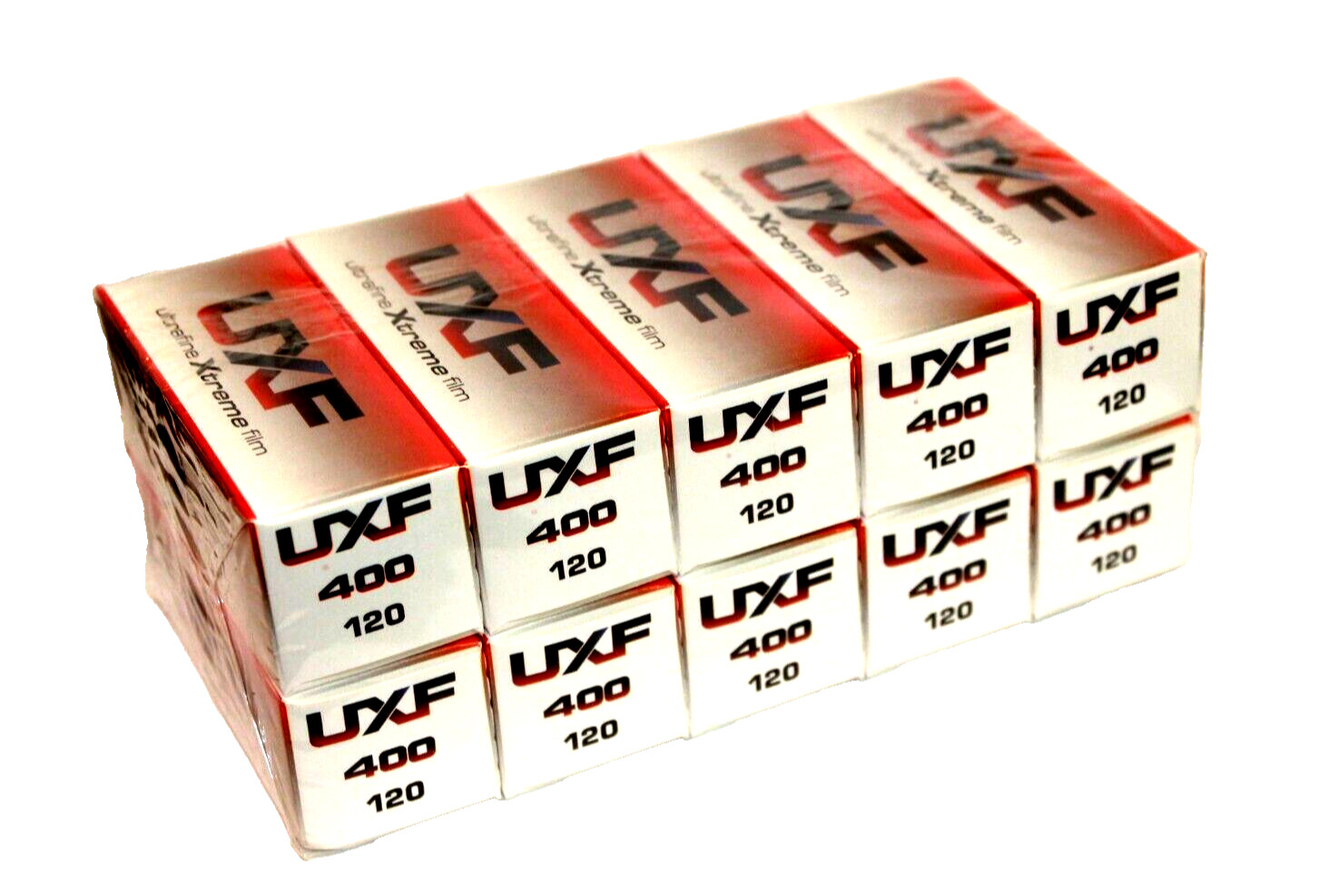 10 rolls – Ultrafine Xtreme Film 400 Speed Black and White 120 Format