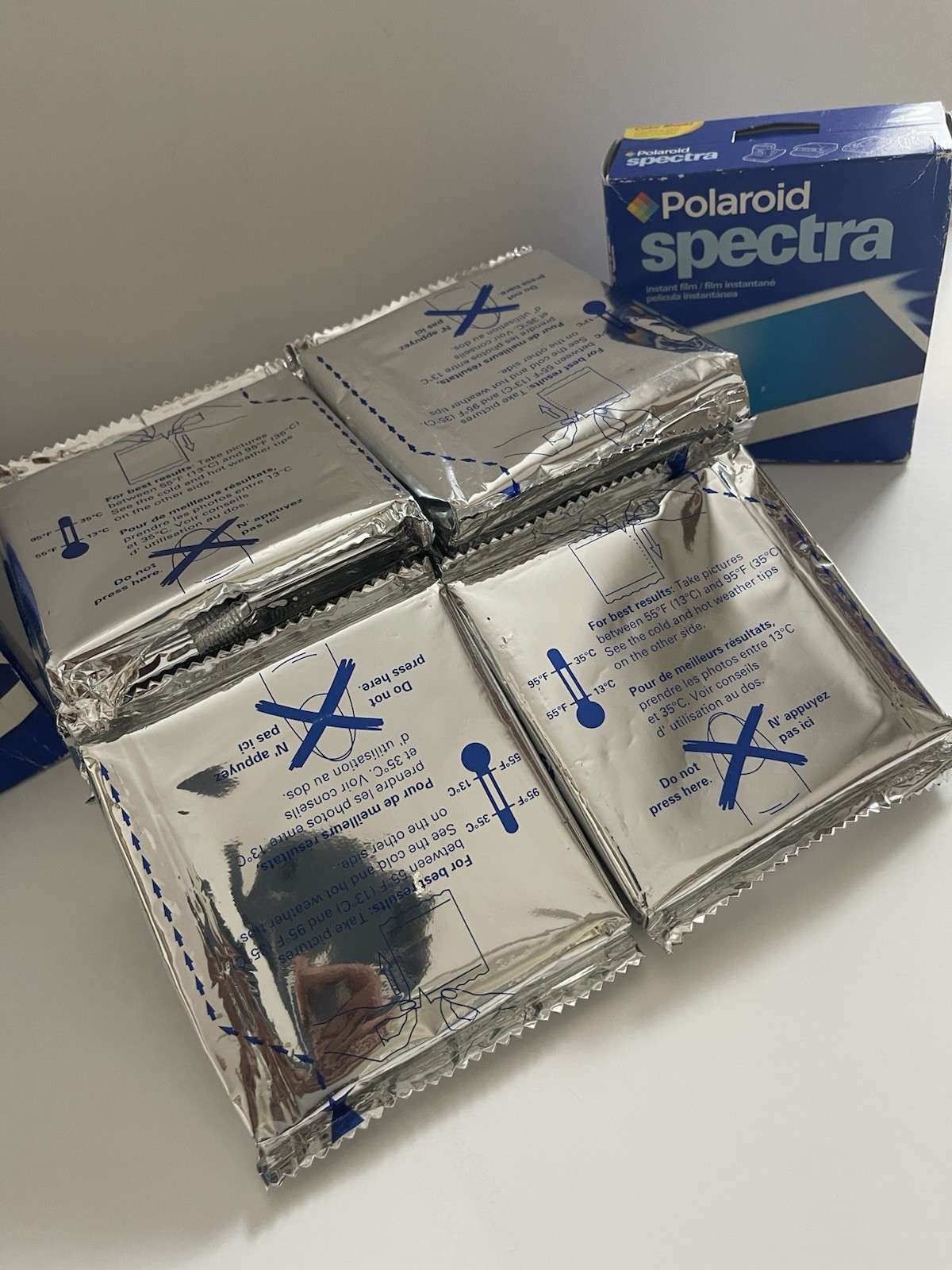 Polaroid Spectra Film Pack OPEN BOX