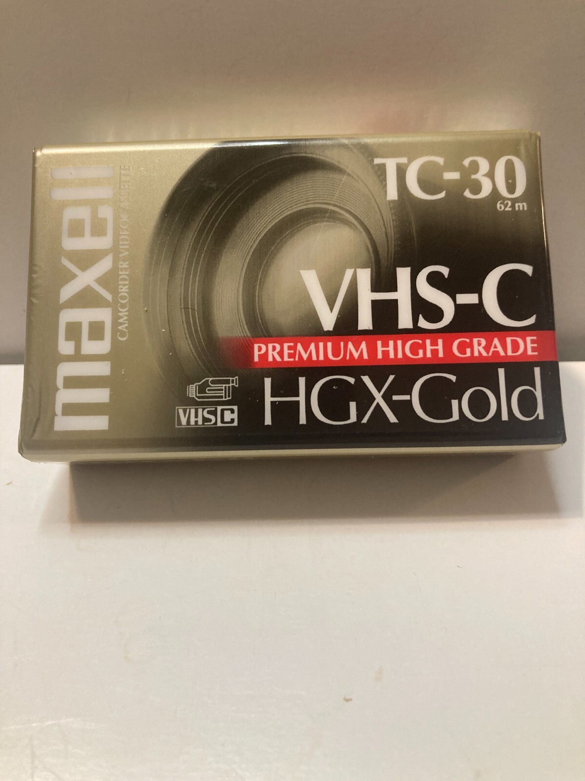 NEW Maxell HGX-Gold VHS-C & TDK HG Ultimate VHS-C 30 Camcorder Cassette Tapes