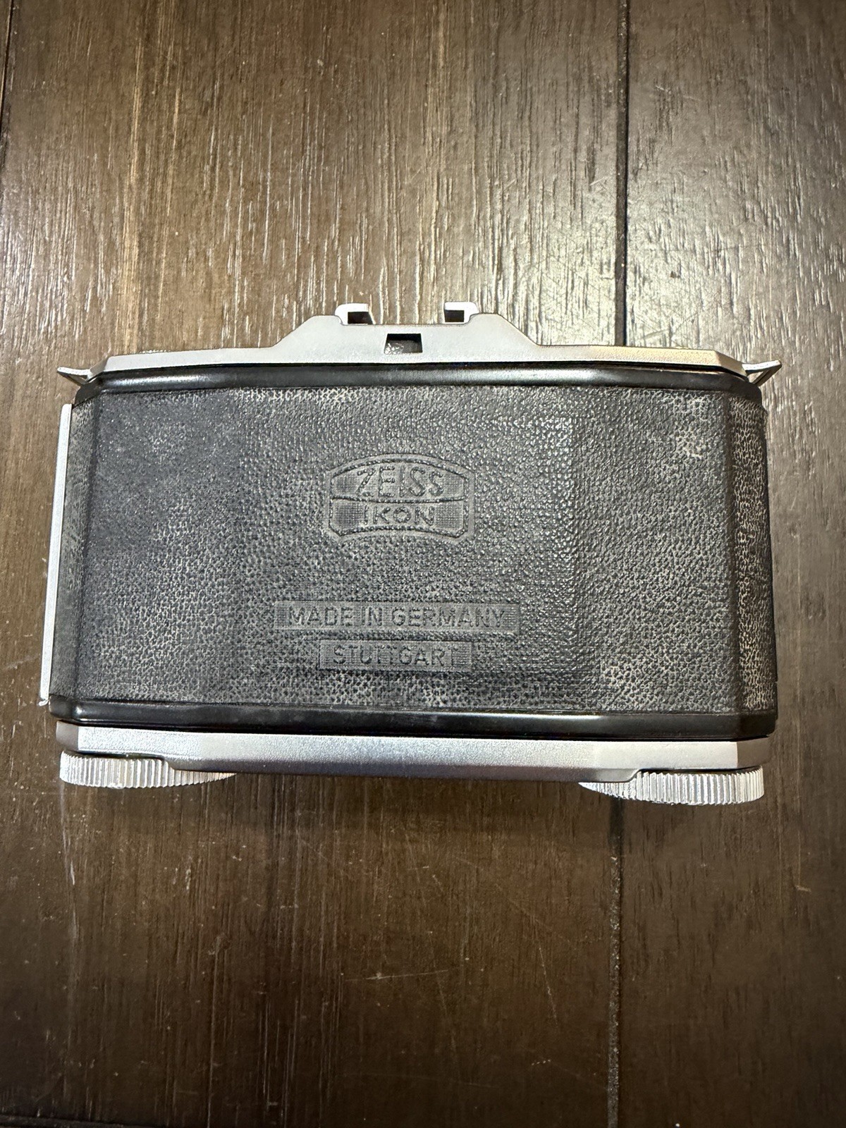 Vintage Zeiss Ikon Ikonta 522/24 35mm Folding Film Camera 45mm f/3.5 Lens W/Film