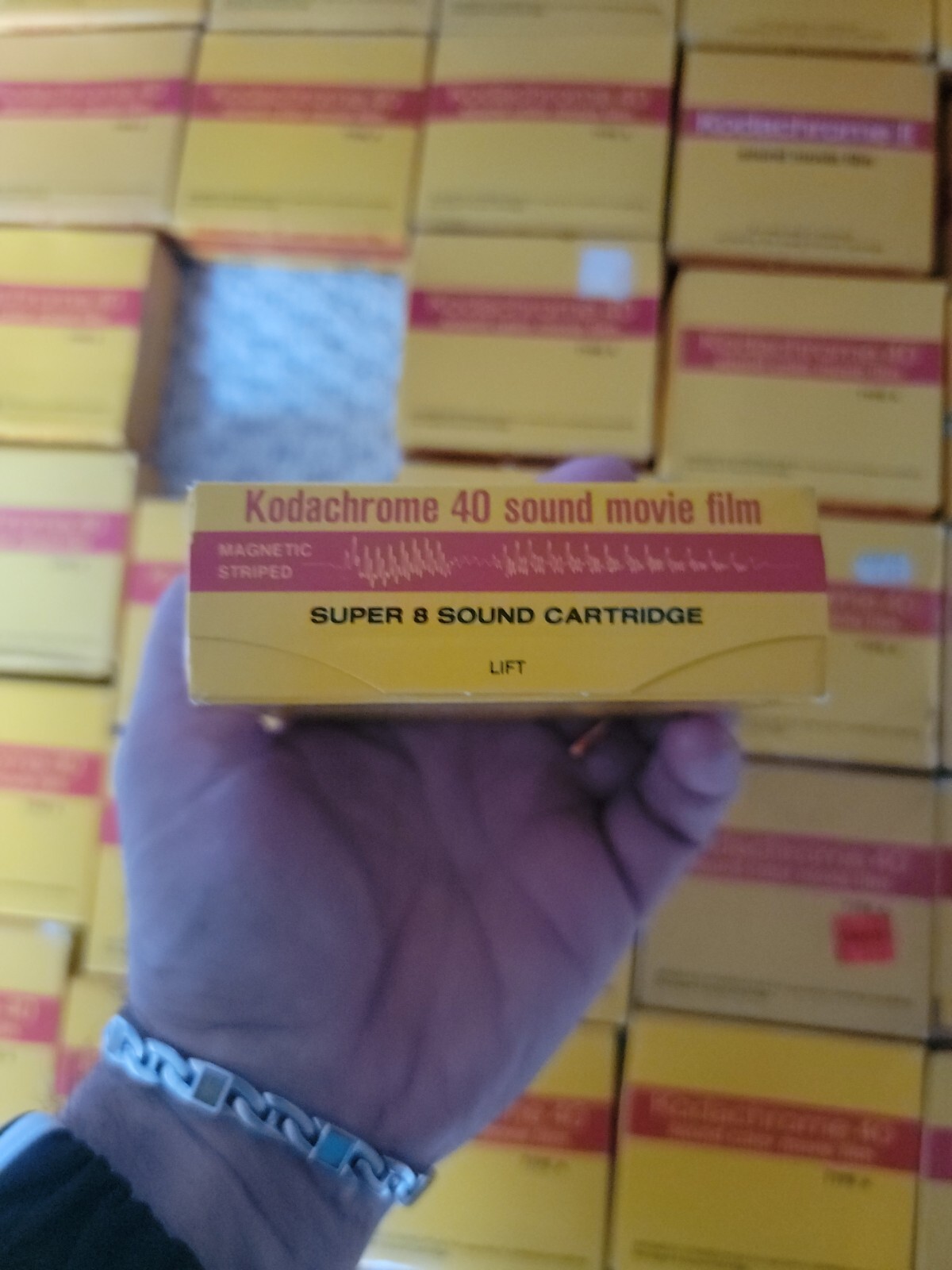 Kodak Kodachrome K40 Sound Super 8 mm Color Movie Film Type A Sold Per Box NOS