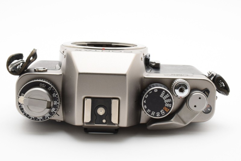 CONTAX S2 60th Years Model 35mm SLR Film Camera w/ Genuine Strap [Near Mint]