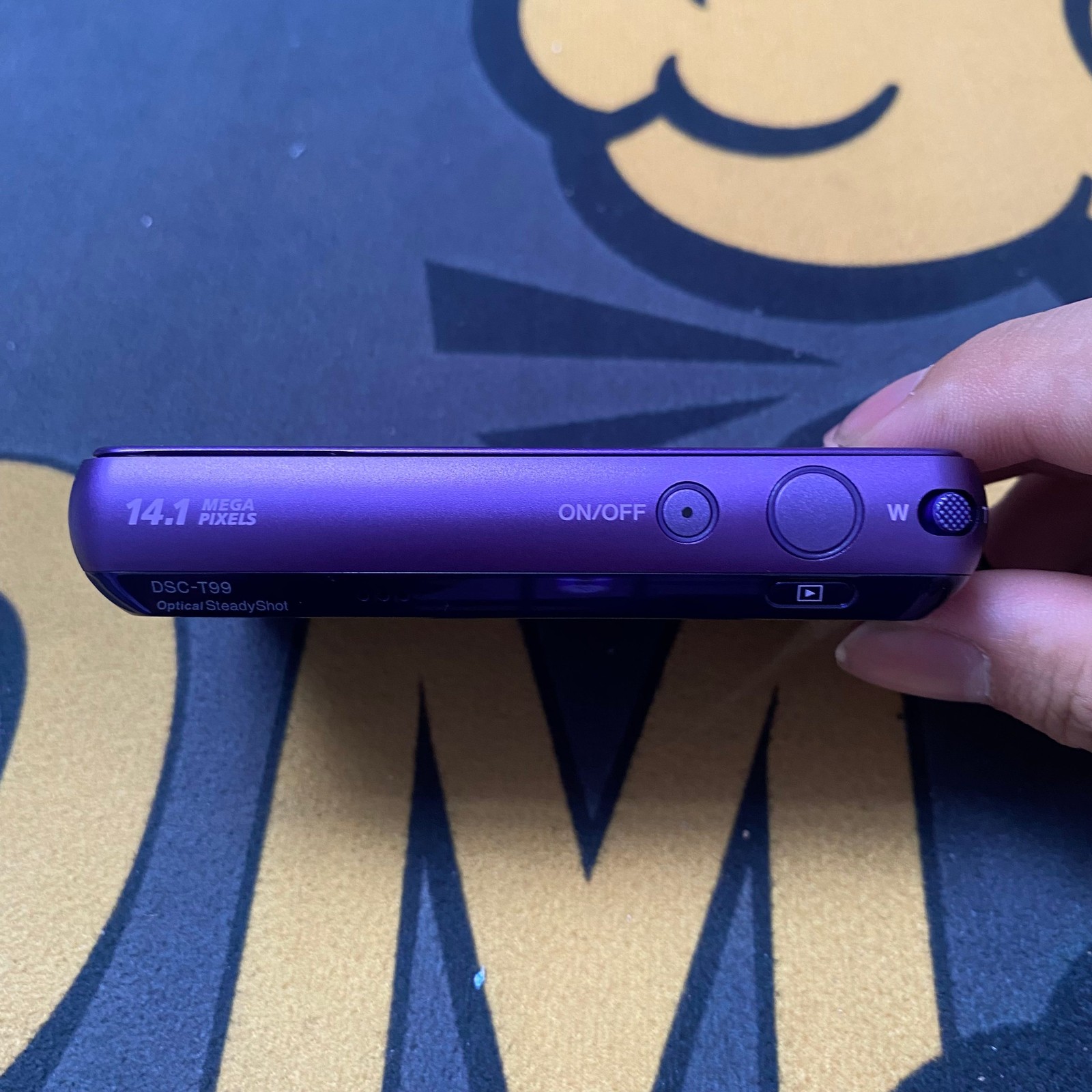 SONY Cyber Shot DSC-T99 CCD 14.1MP 4x Optical Zoom Digital Camera-Purple