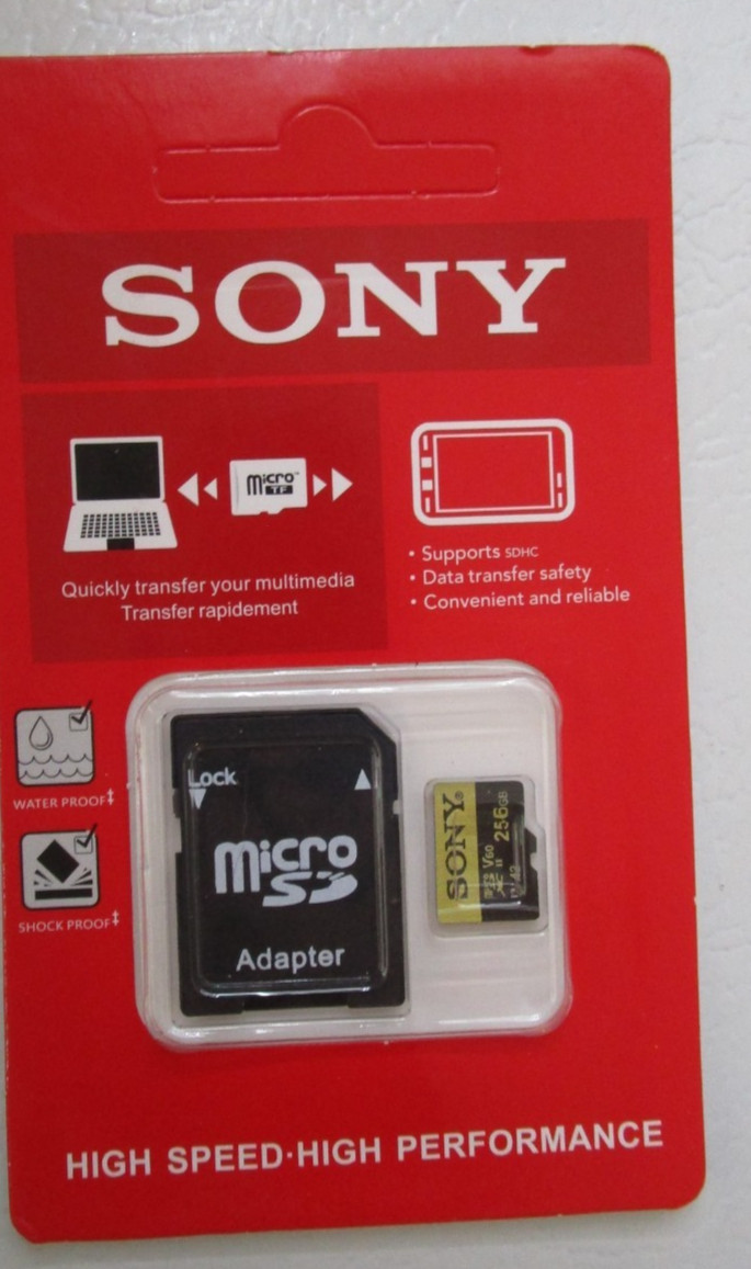 New Sony Micro TF SD Card Extreme SD Memory Card 128GB Quickly Transfer
