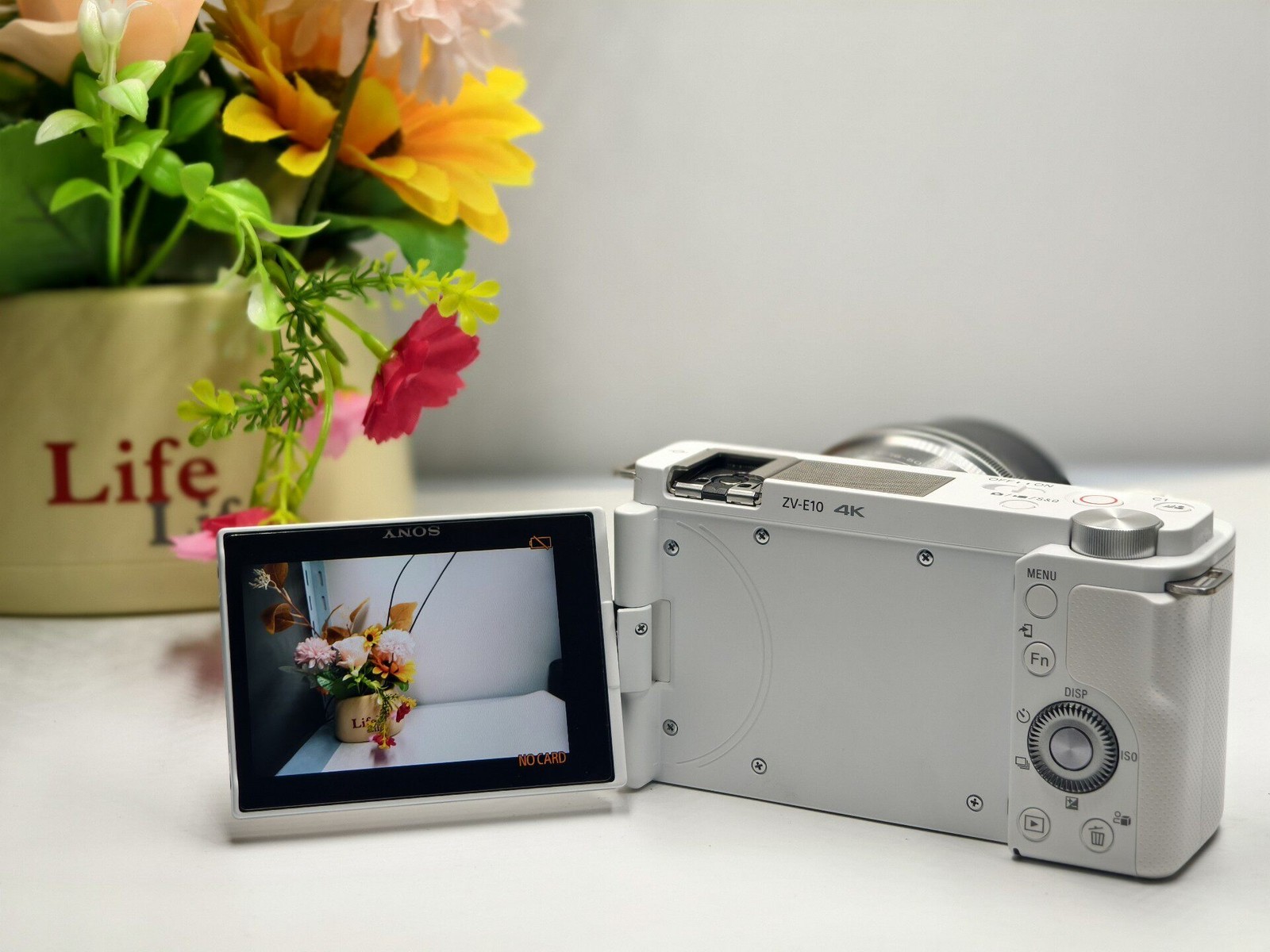 Sony Alpha ZV-E10 Mirrorless Vlog Camera 4K Video Recording Built-in Wi-Fi