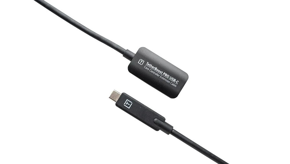 TetherBoost Pro USB-C 10Gbps Core Controller Extension Cable TBPRO3-BLK