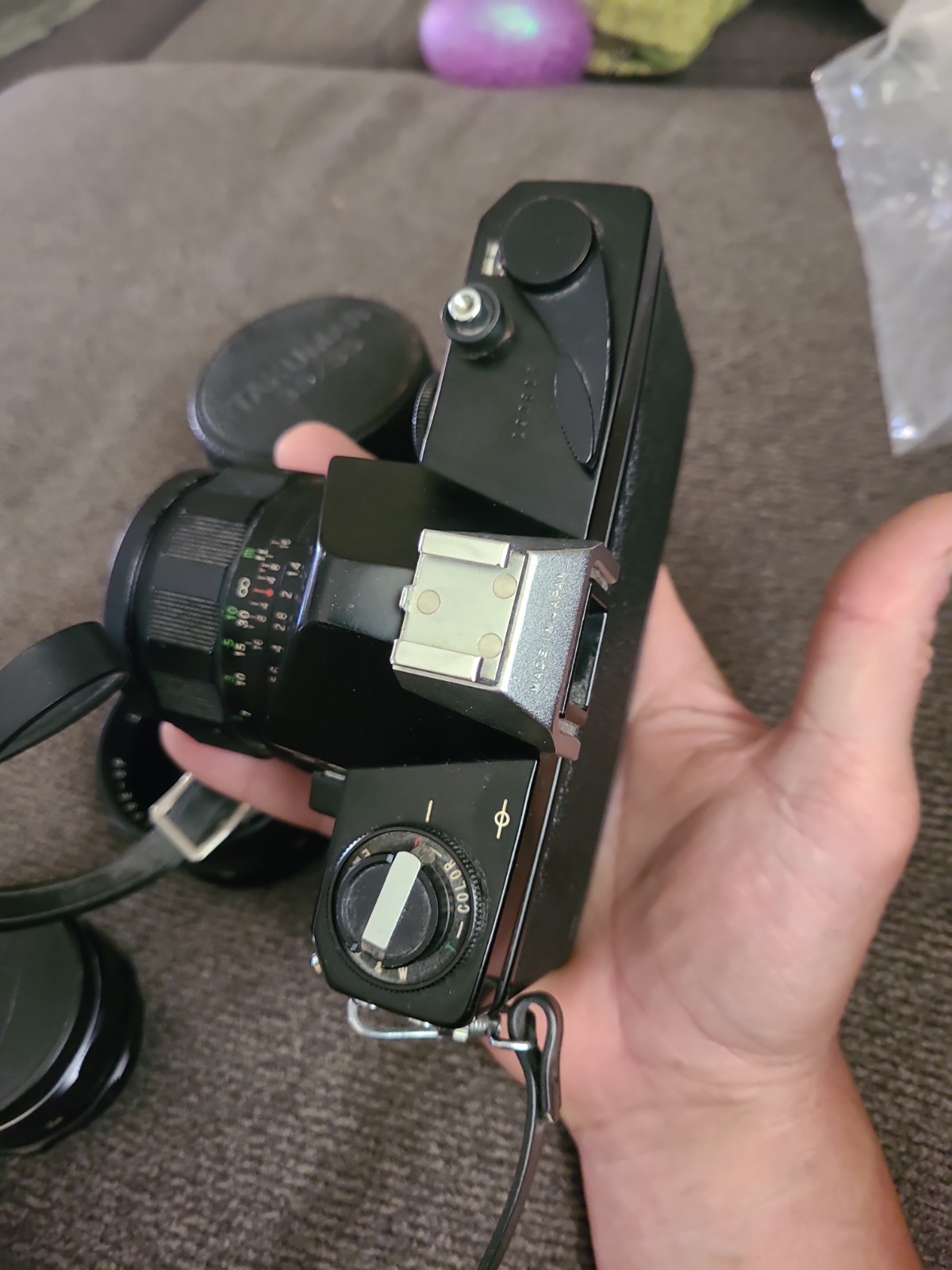 Ricoh Singlex TLS Film SLR. Working Great! 42mm Screw Mount. Pentax Lenses! R2