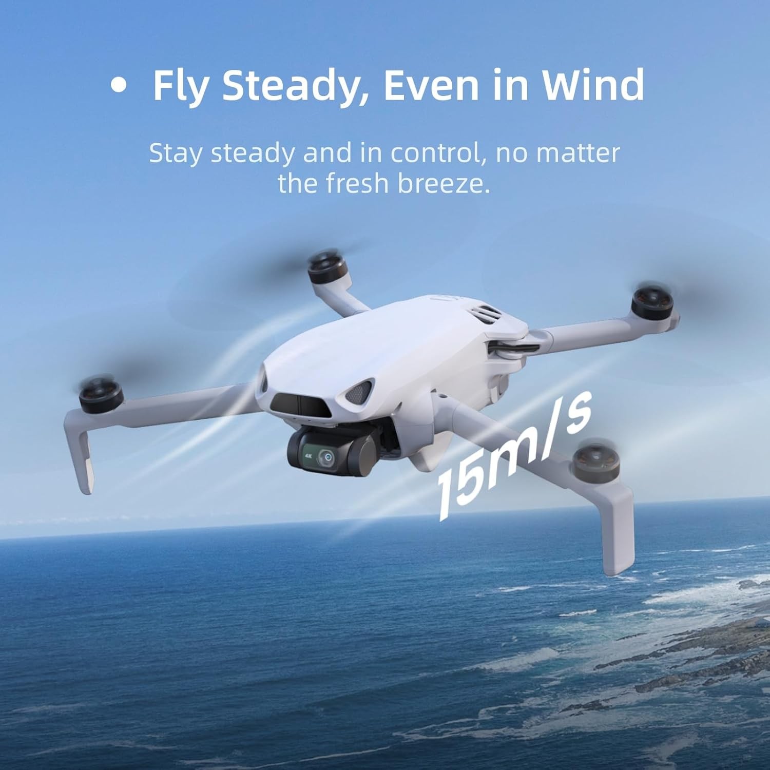 Skyrover S1 Mini Drone Combo with Camera 4K/60fps Video,8K Image,3-Axis Gimbal