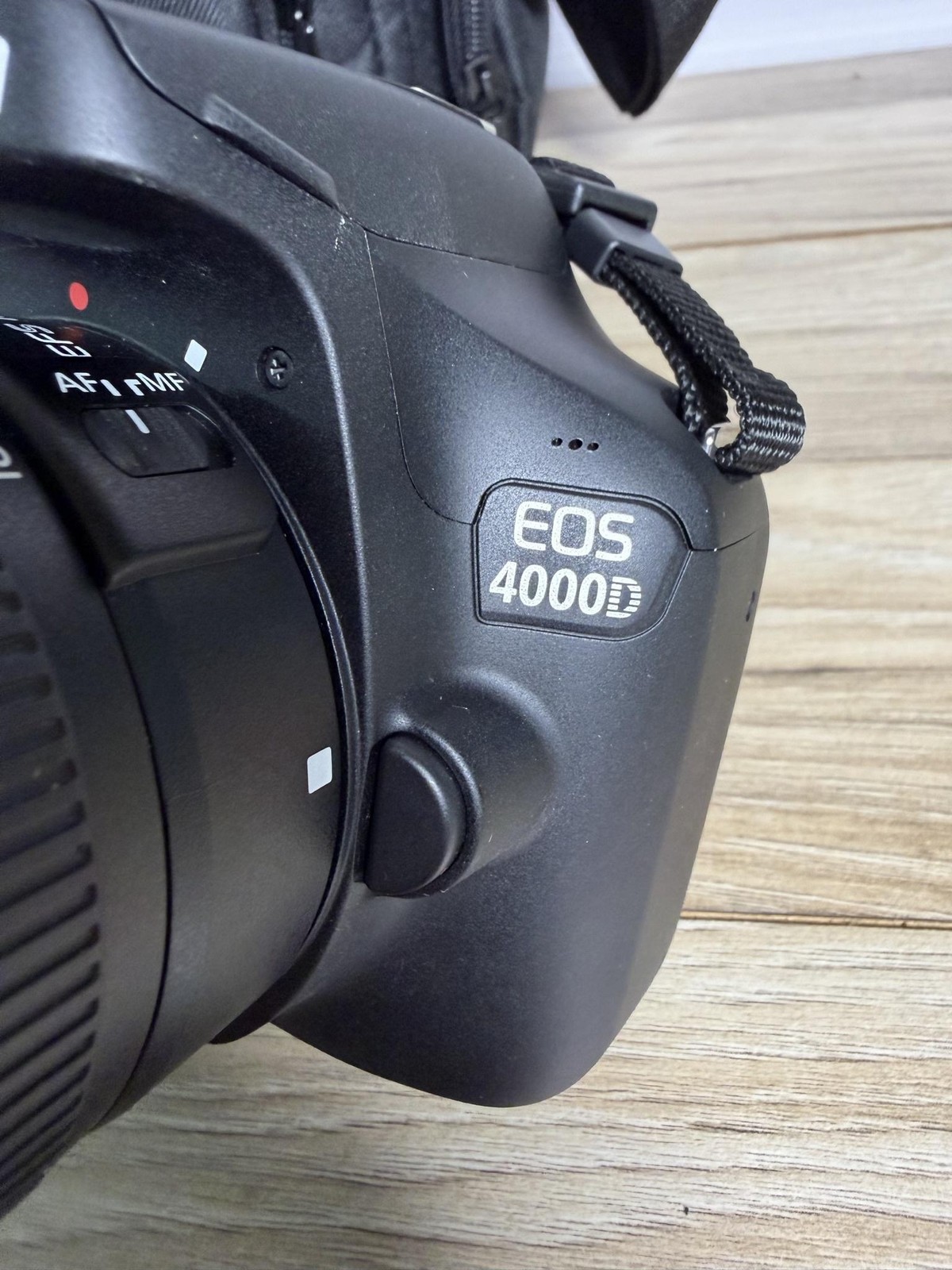 Canon EOS 4000D DSLR 18MP Camera W/ 18-55mm Lens Bag Tripod Charger WiFi