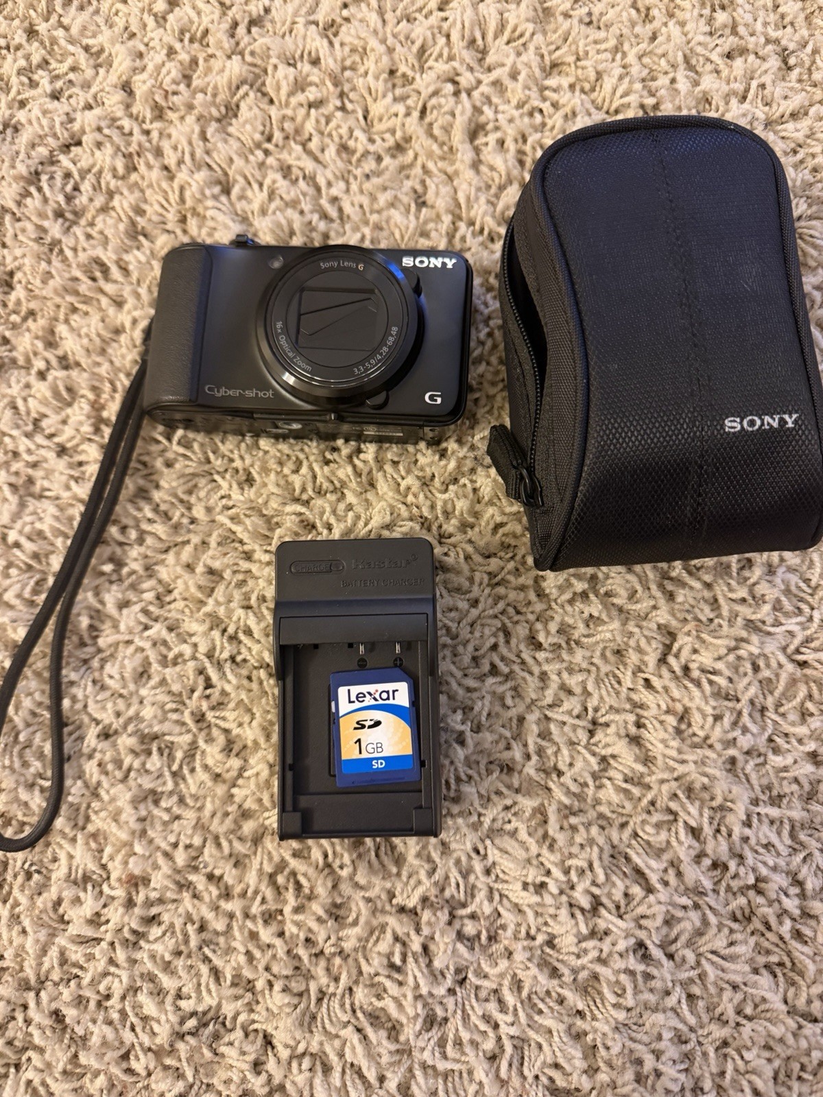 Sony Cyber-shot DSC-HX10 / HX10V Digital Camera 18.2 MP Tested And Working W/ SD
