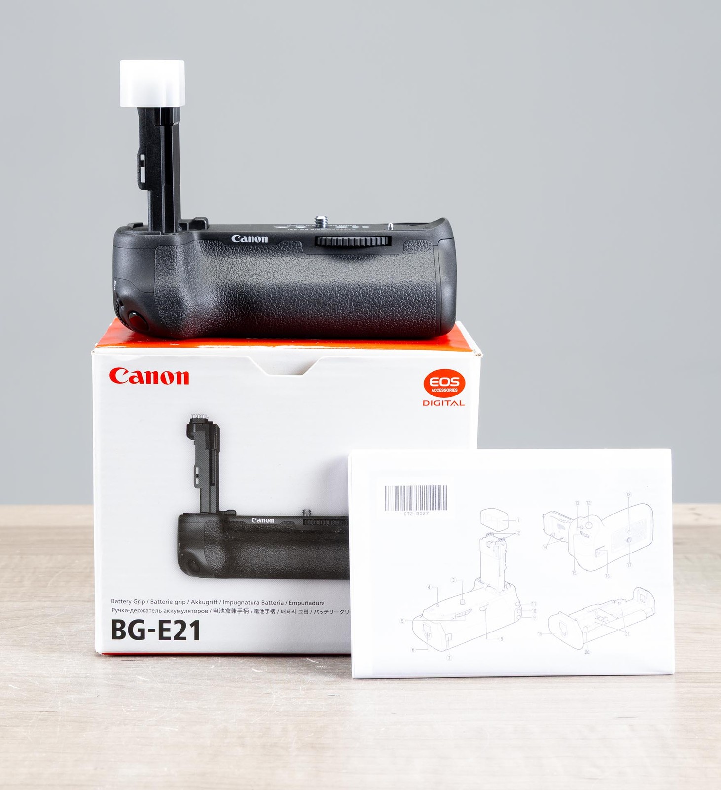 BRAND NEW Canon BG-E21 Battery Grip for EOS 6D Mark II – Open Box, Never Used