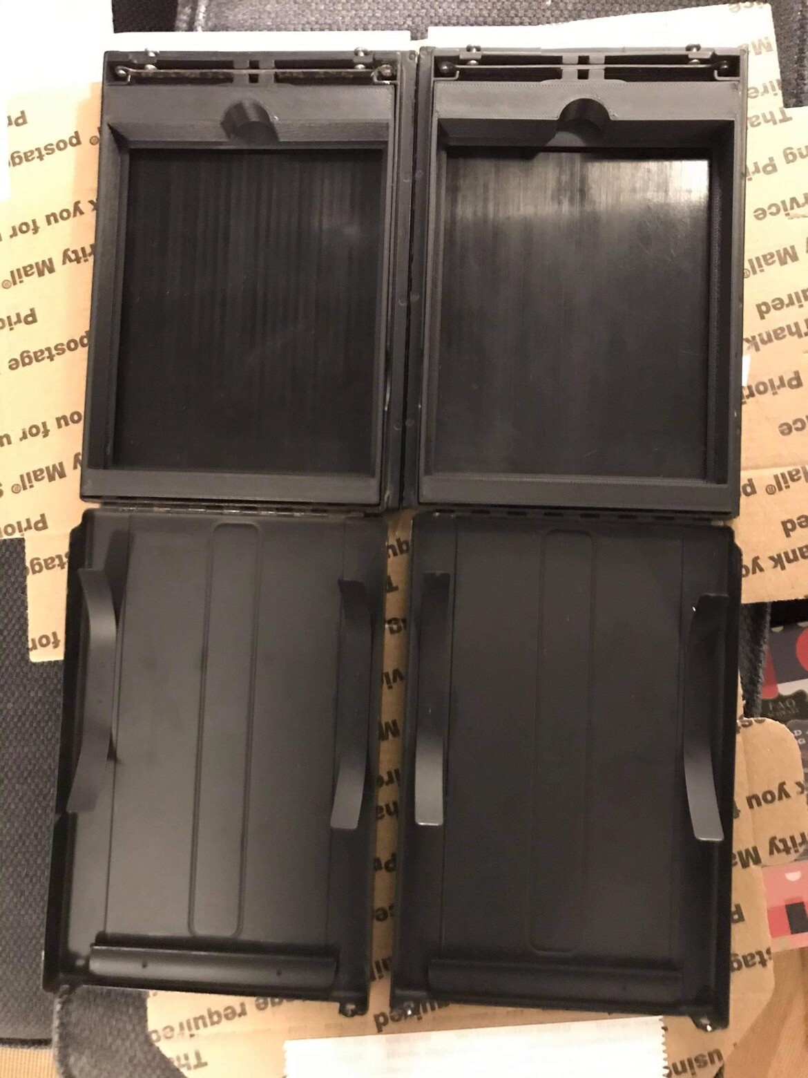 Wetplate or Dry Plate (J Lane) holder for full 4×5” plates- improved design