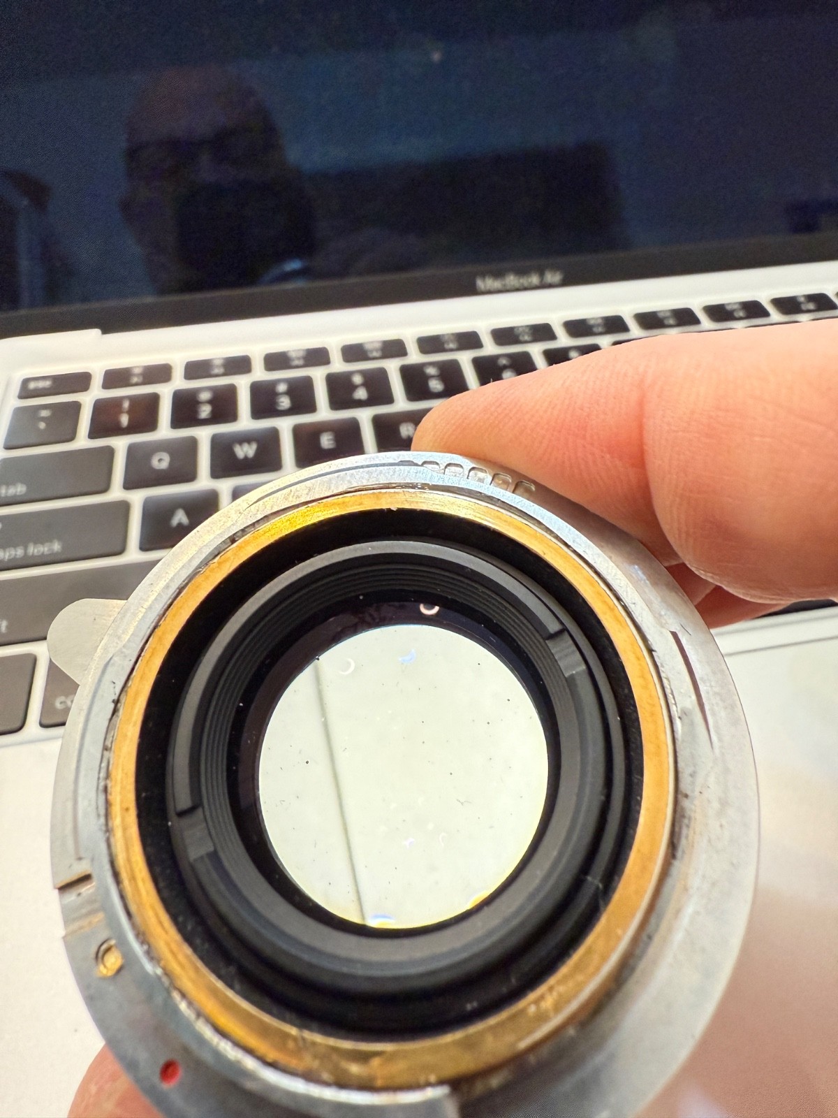 Zeiss Contax 50mm 5cm Sonnar Lens Rangefinder Adapter Leica M Amedeo Converter